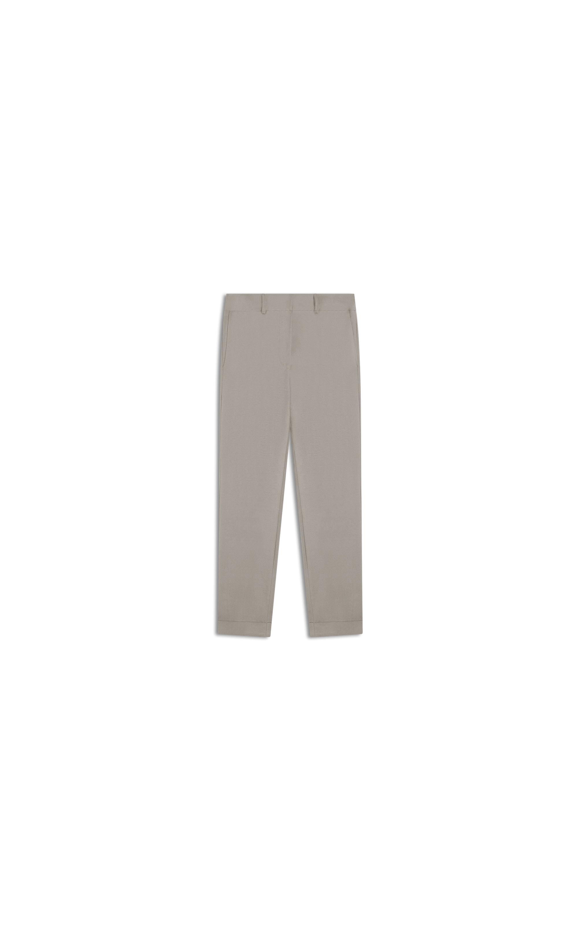 Calça Linho  Marseille Bege