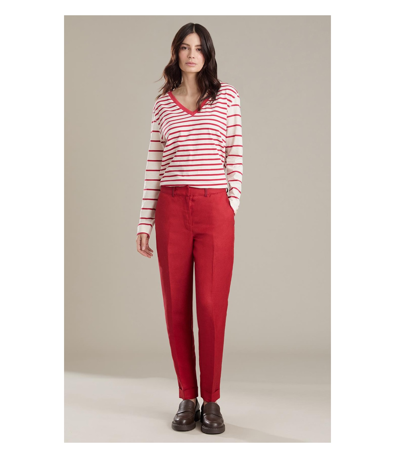 Calça Linho  Marseille  Bordeaux