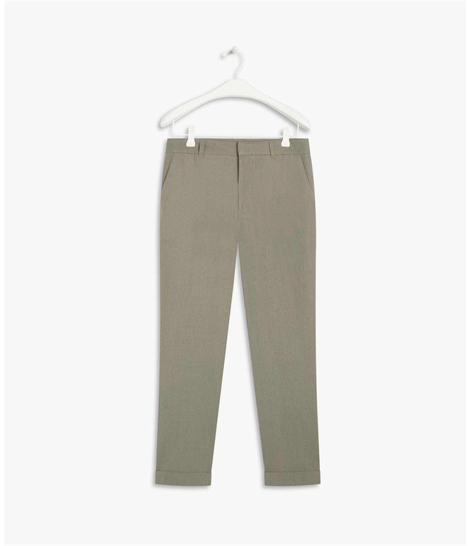 Calça Linho  Marseille Caqui