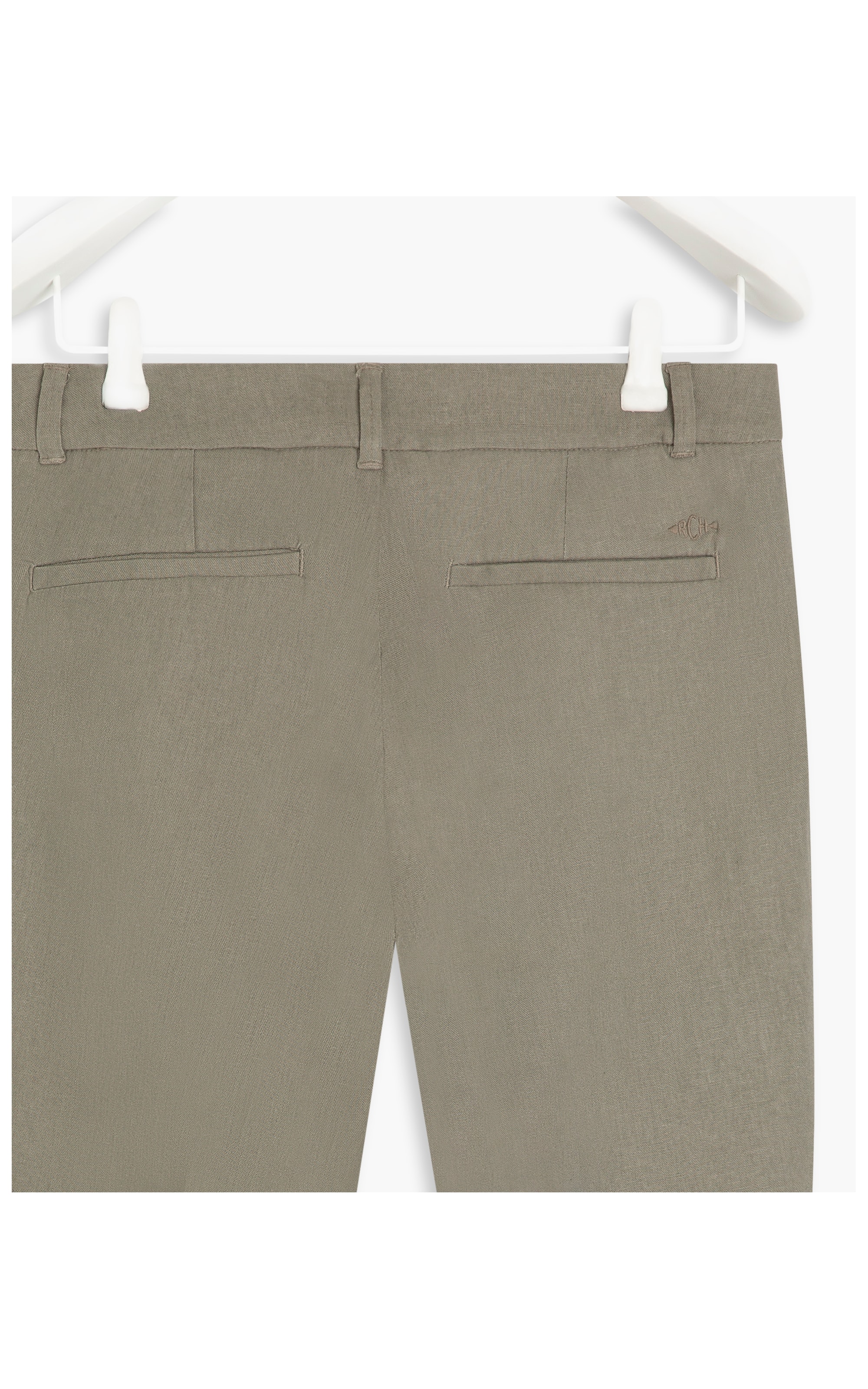 Calça Linho  Marseille Caqui