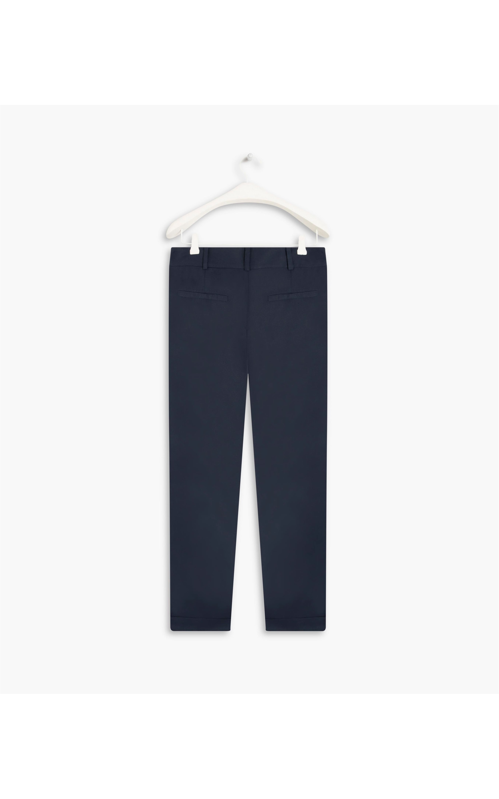 Calça Linho  Marseille Dark Navy