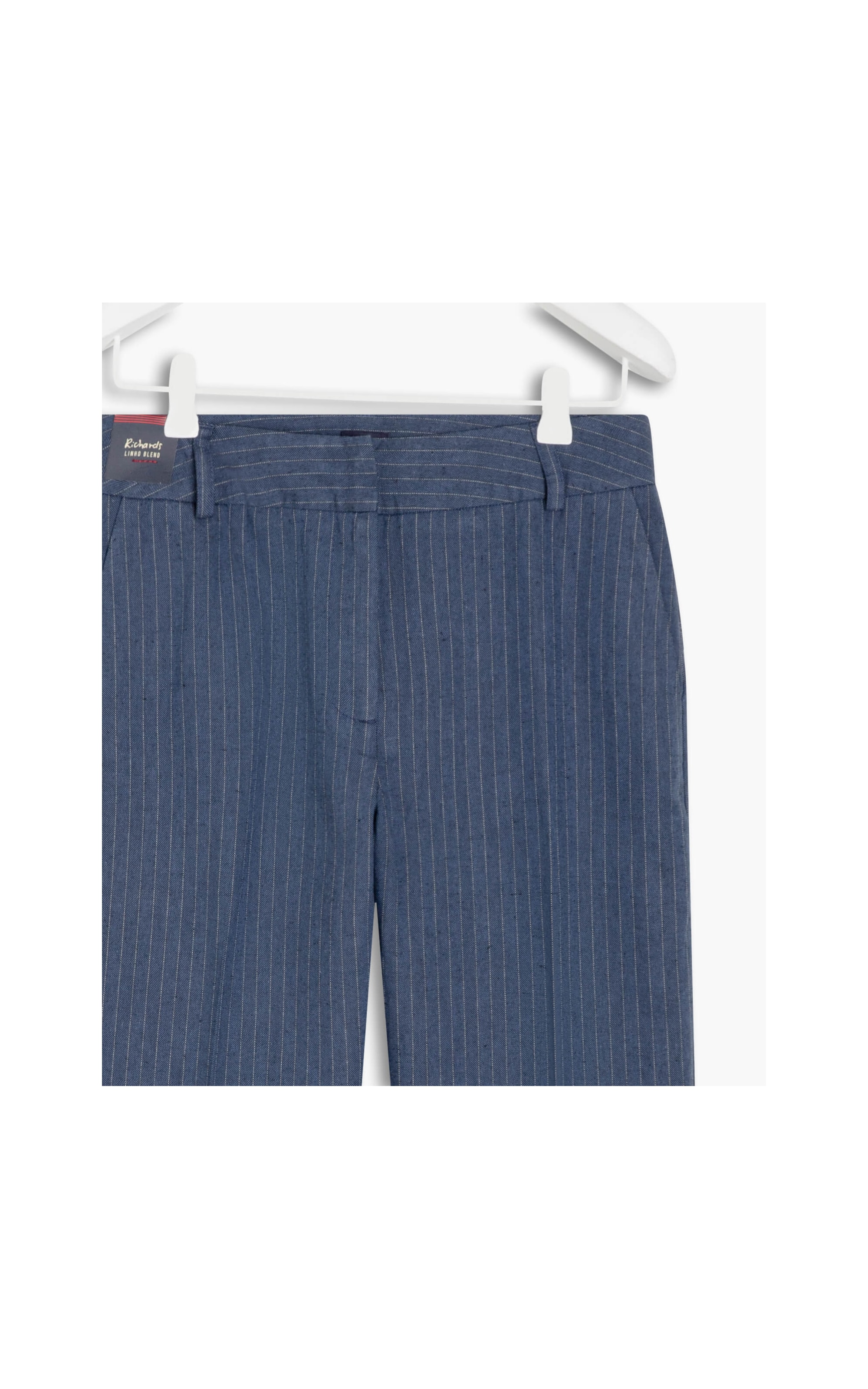 Calça Linho  Marseille Marinho