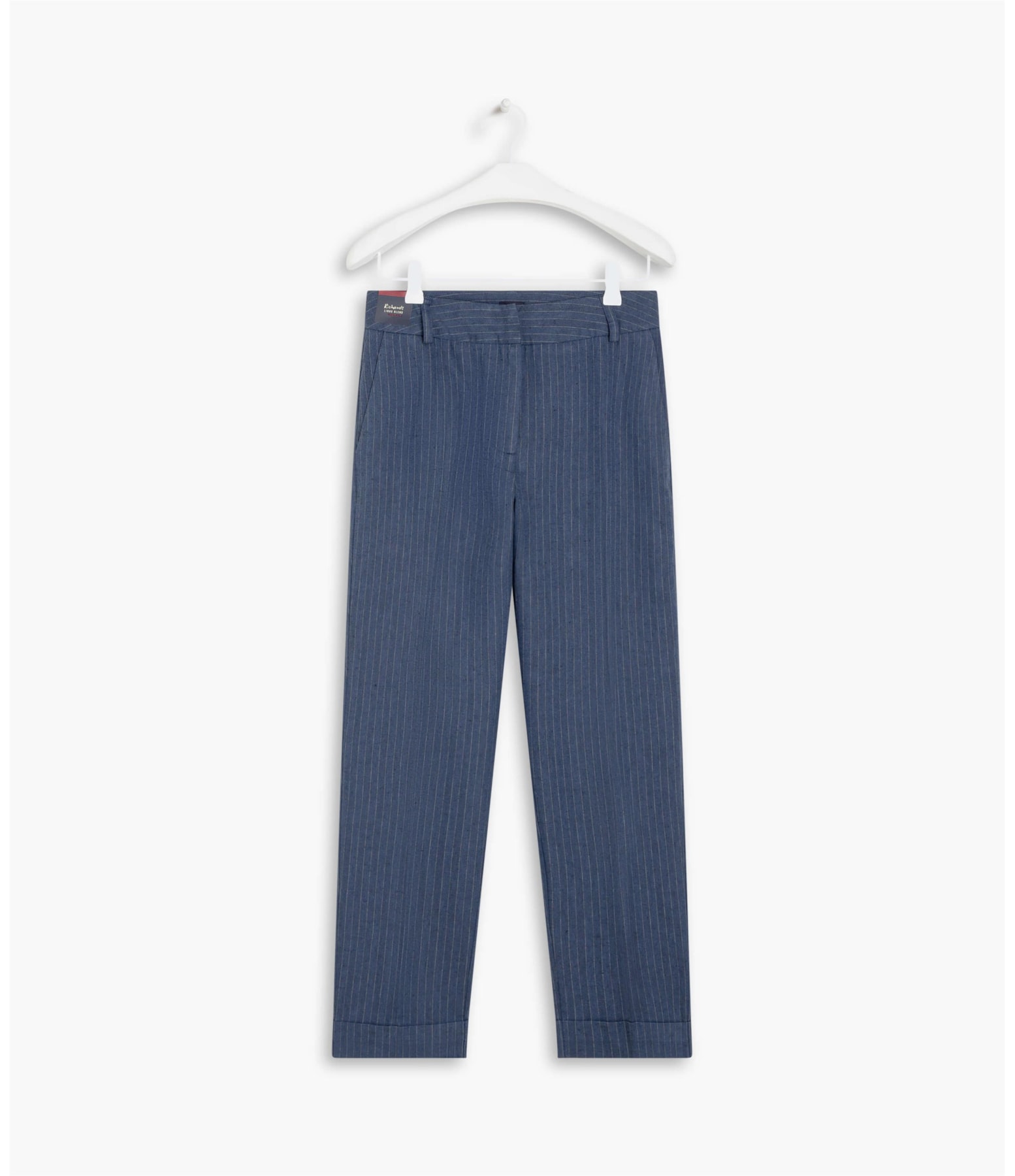 Calça Linho  Marseille Marinho