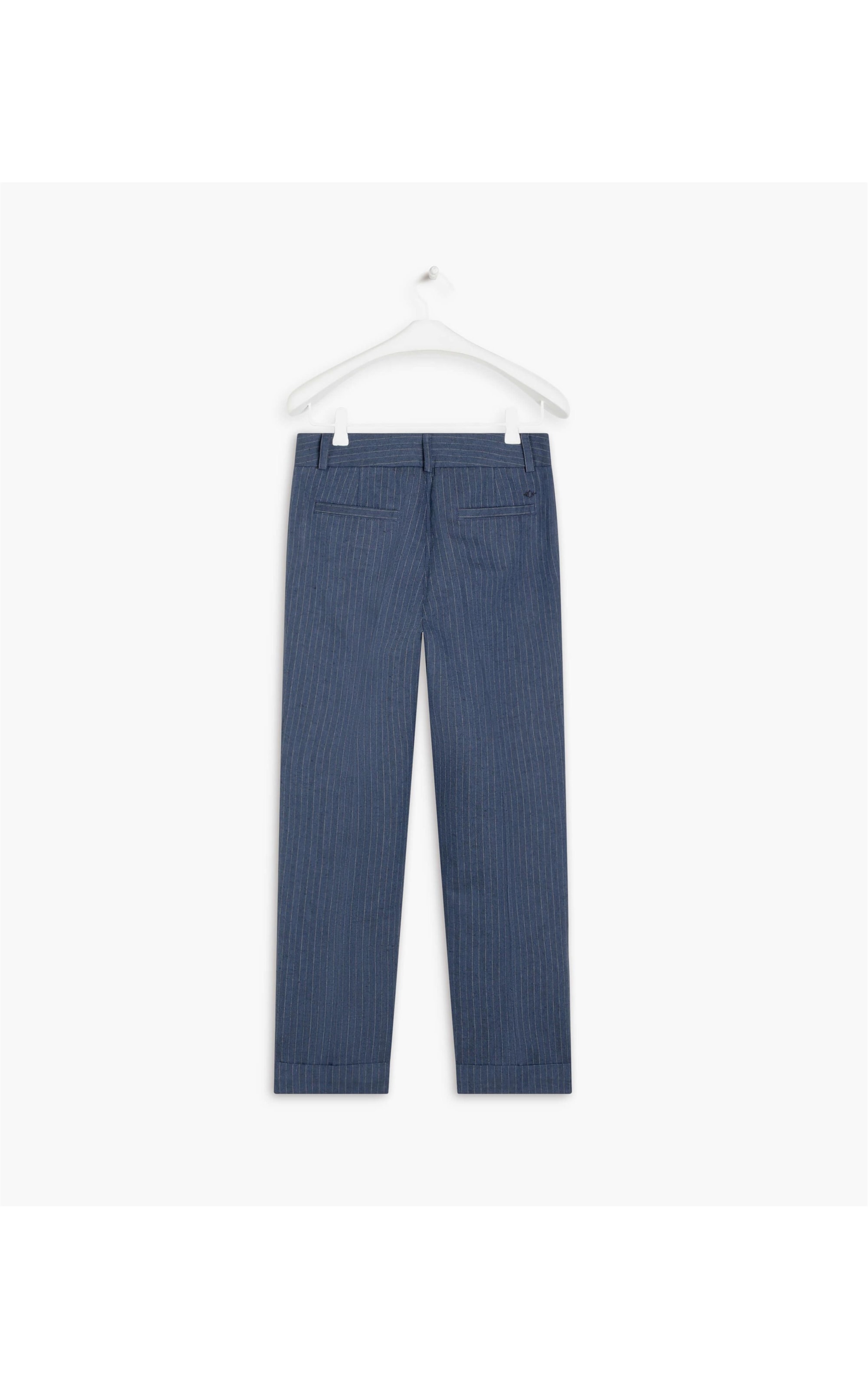 Calça Linho  Marseille Marinho