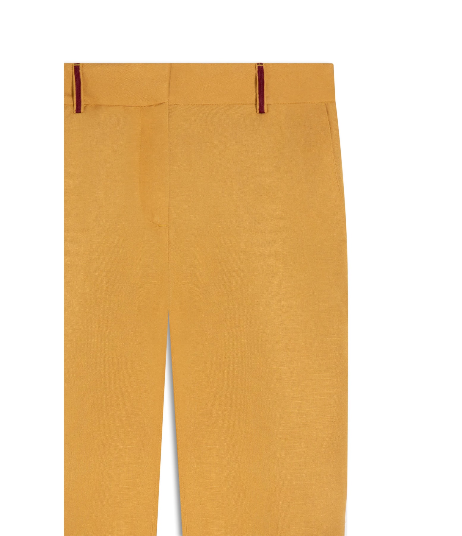 Calça Linho  Marseille Mostarda