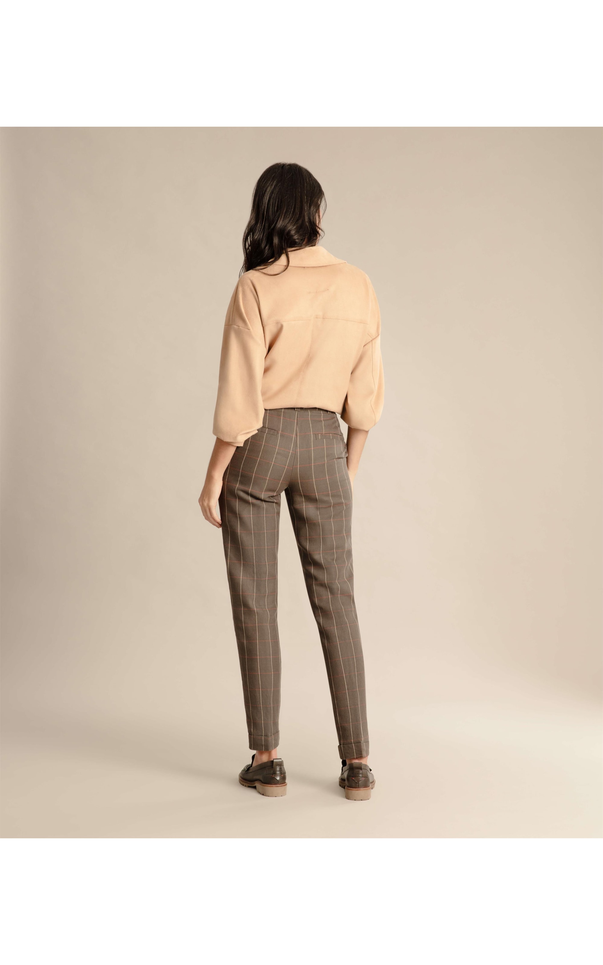Calça Linho  Marseille Musgo