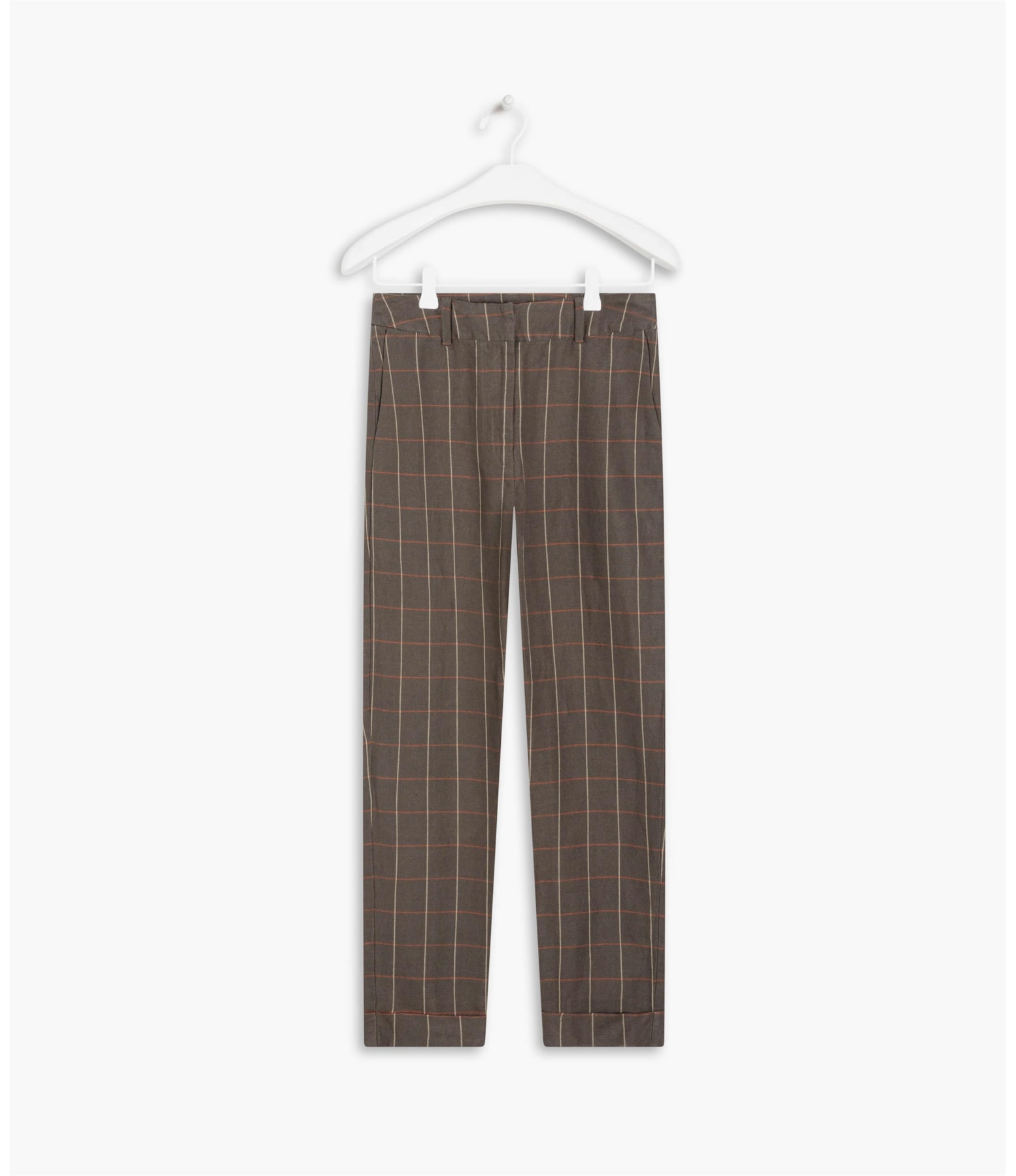 Calça Linho  Marseille Musgo