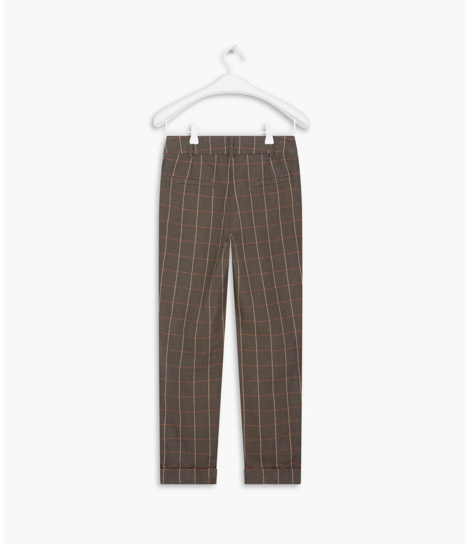 Calça Linho  Marseille Musgo