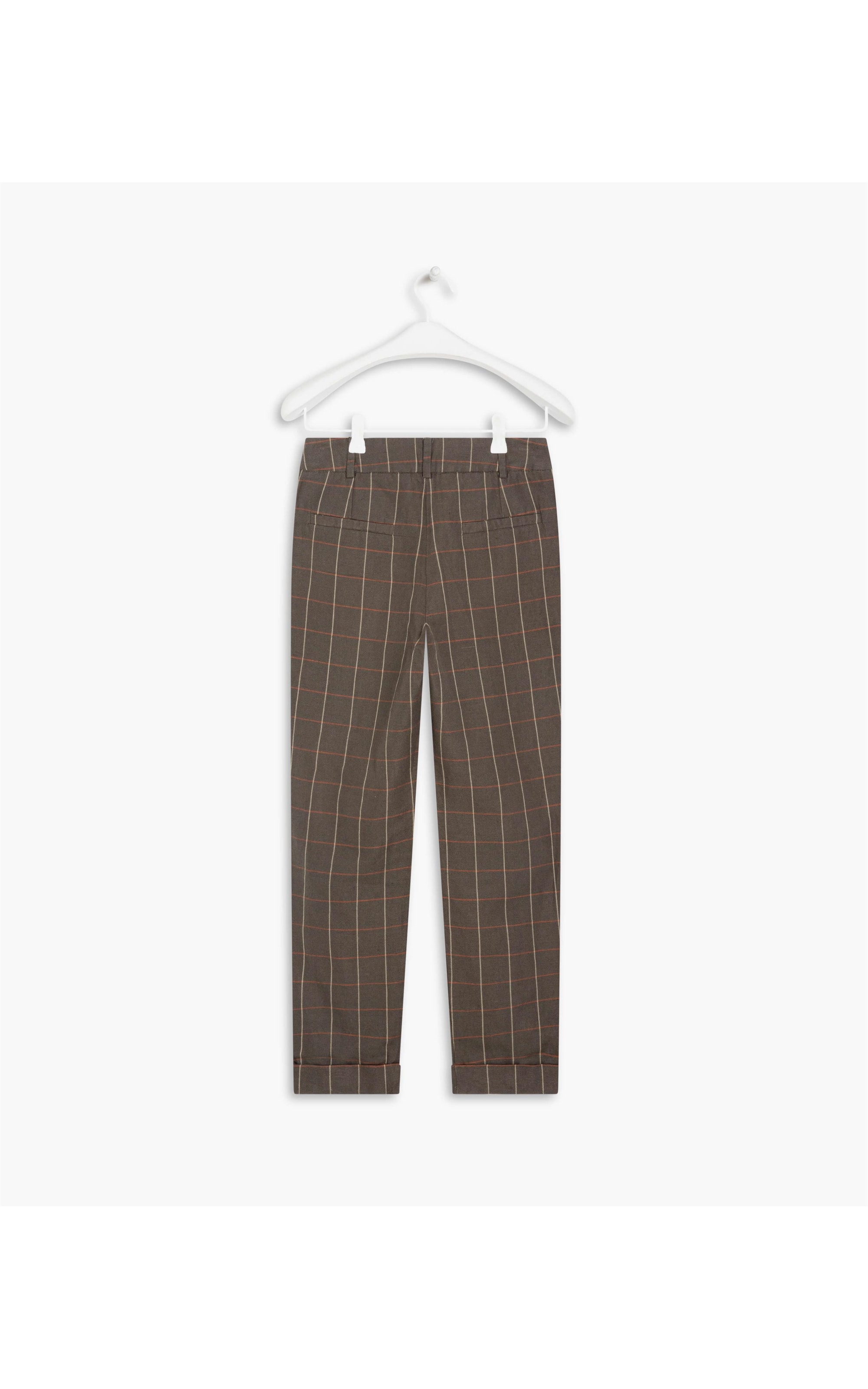 Calça Linho  Marseille Musgo