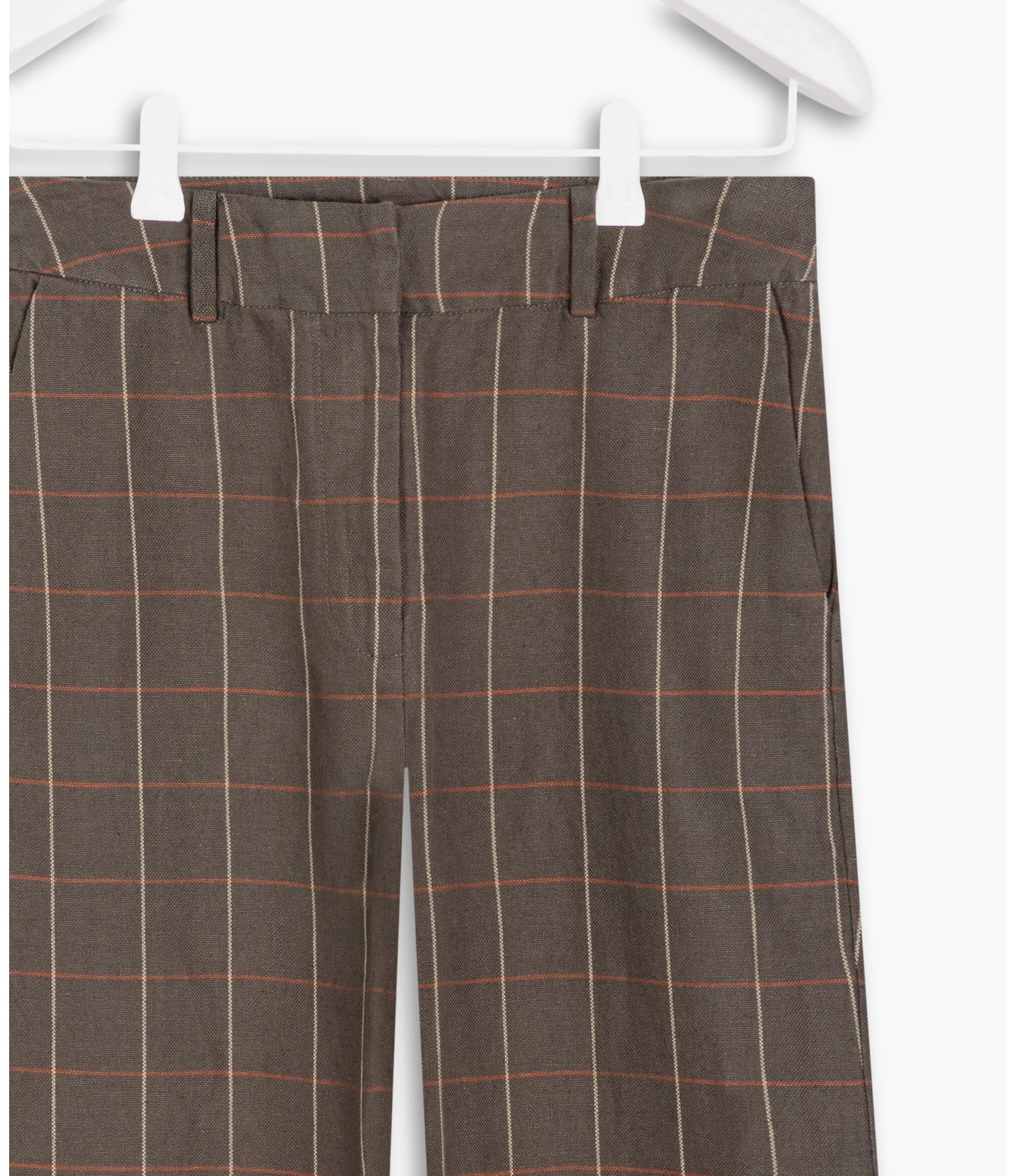 Calça Linho  Marseille Musgo