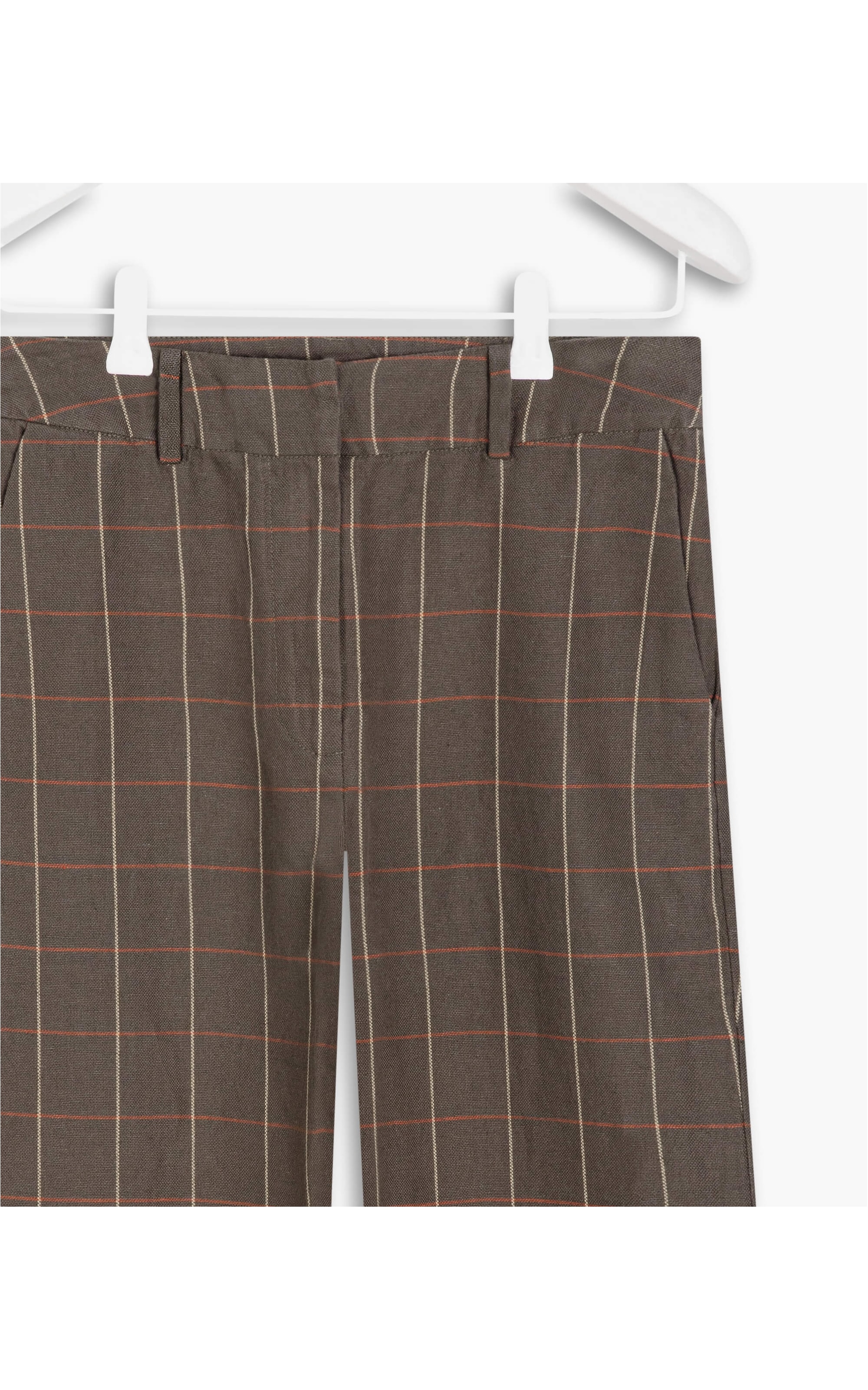 Calça Linho  Marseille Musgo