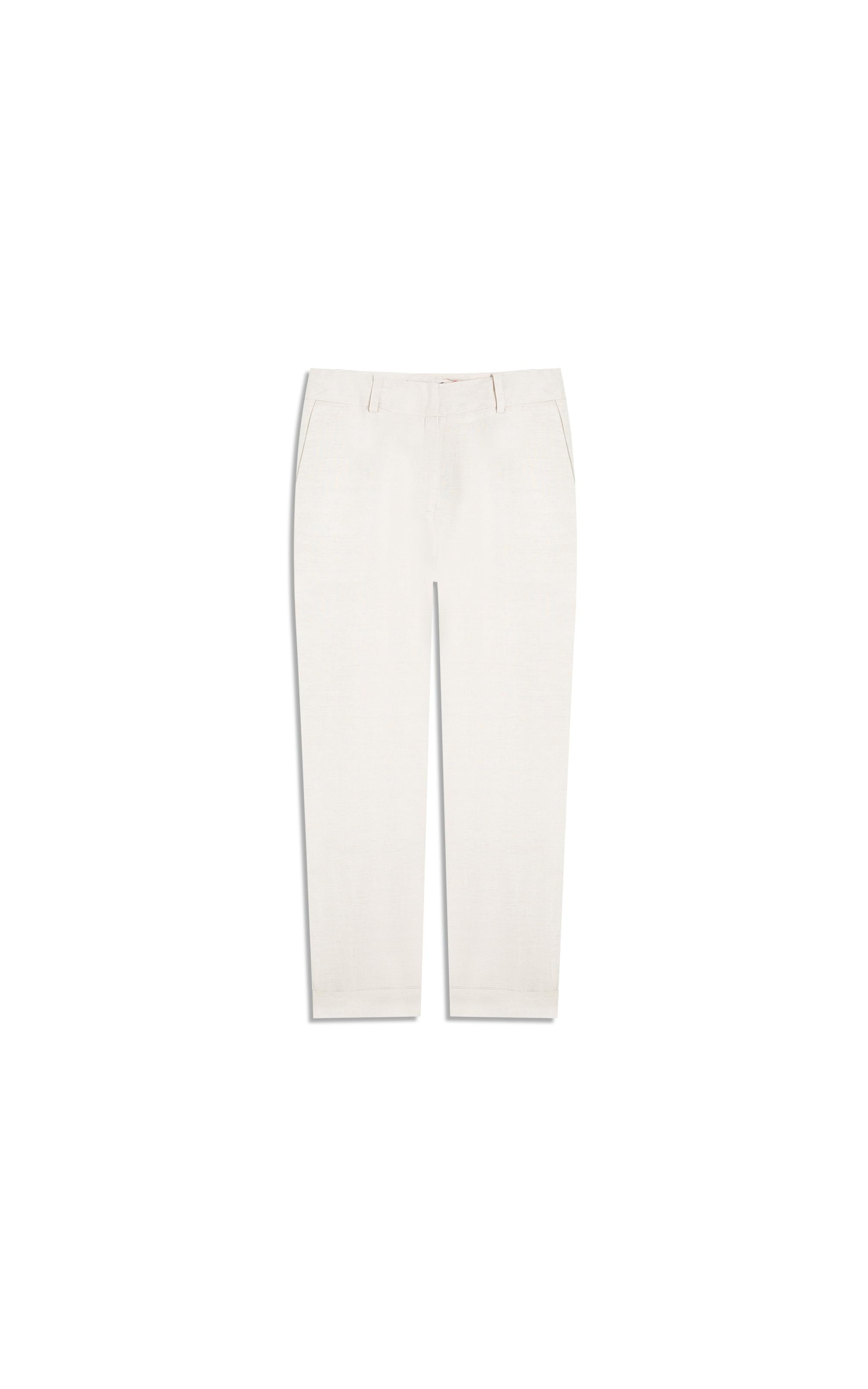 Calça Linho  Marseille Natural