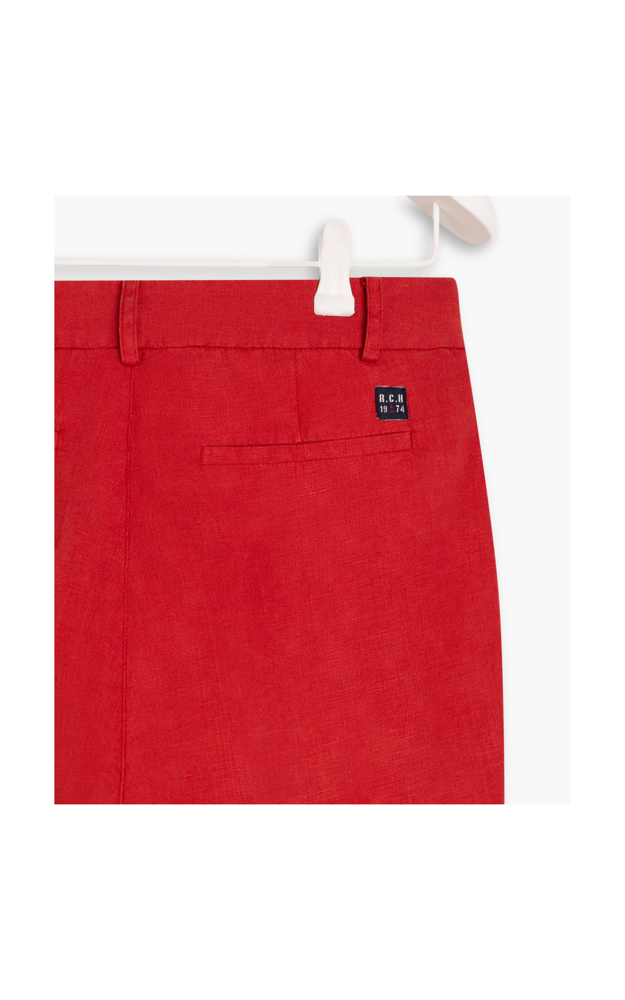 Calça Linho  Marseille Sangria