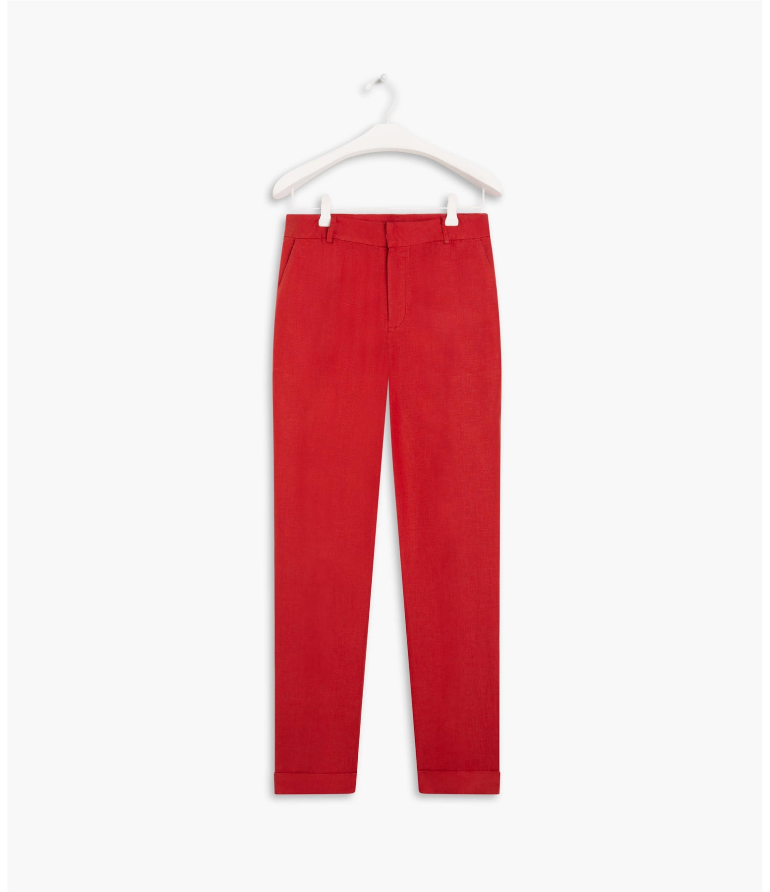 Calça Linho  Marseille Sangria