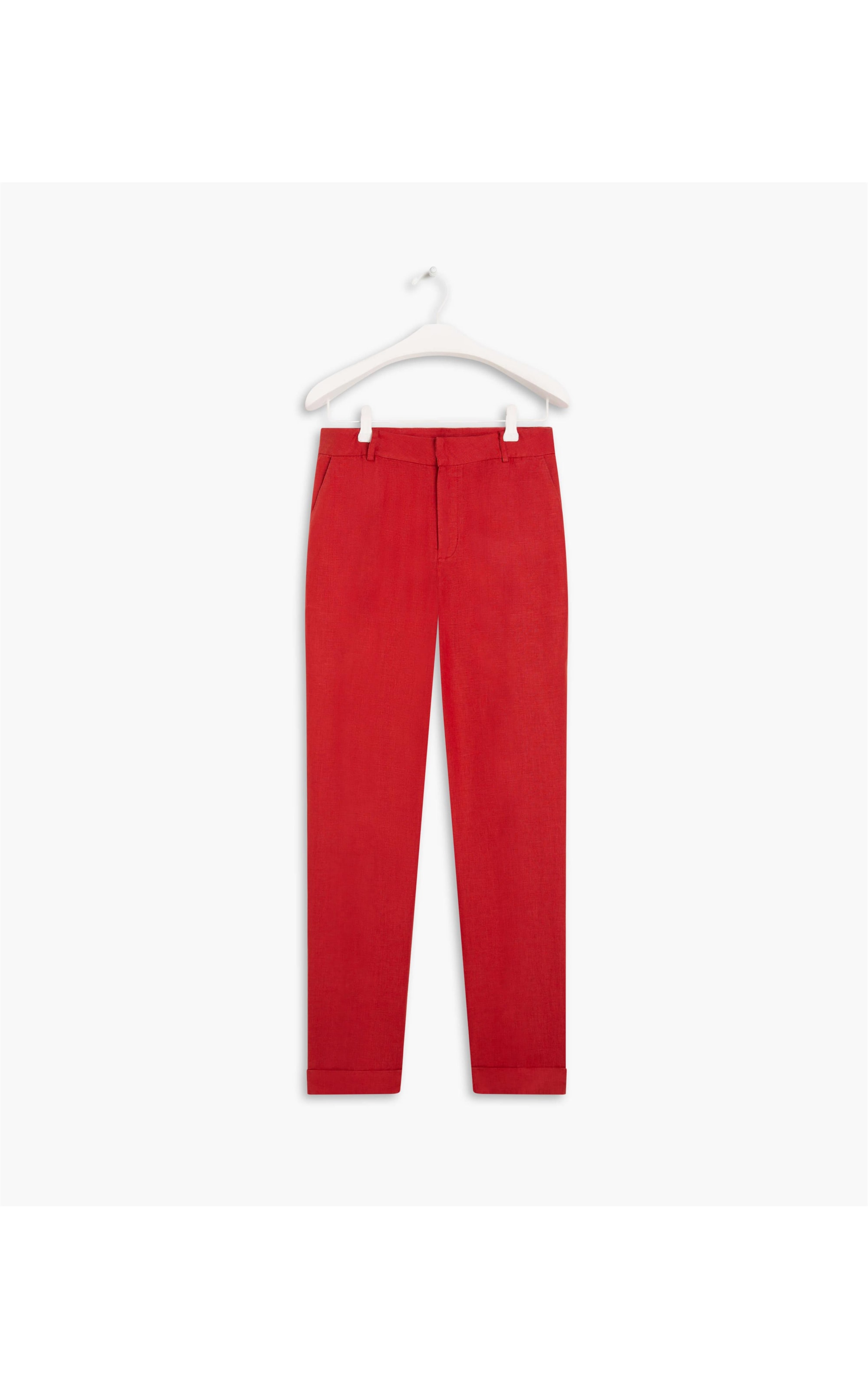 Calça Linho  Marseille Sangria
