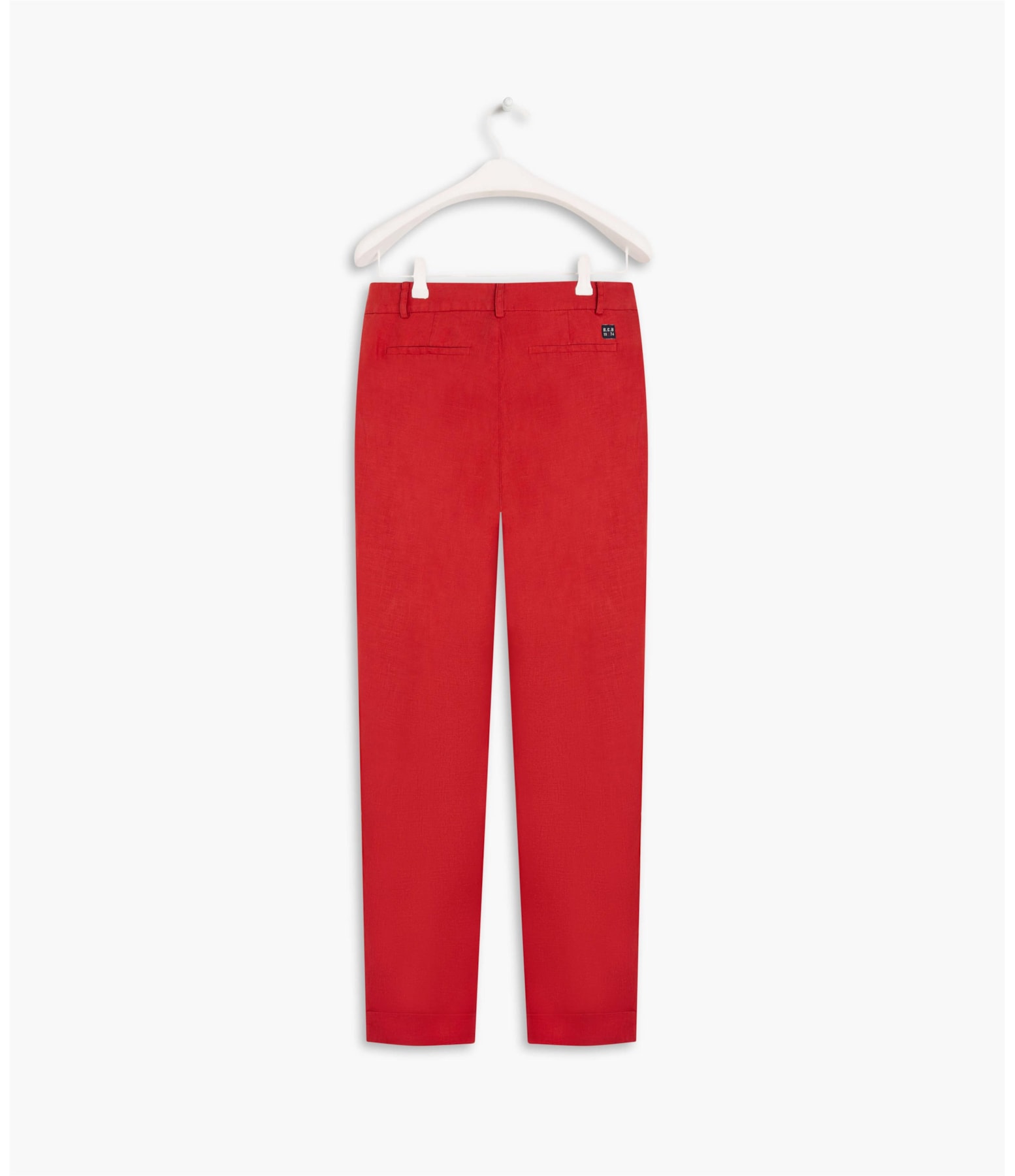 Calça Linho  Marseille Sangria