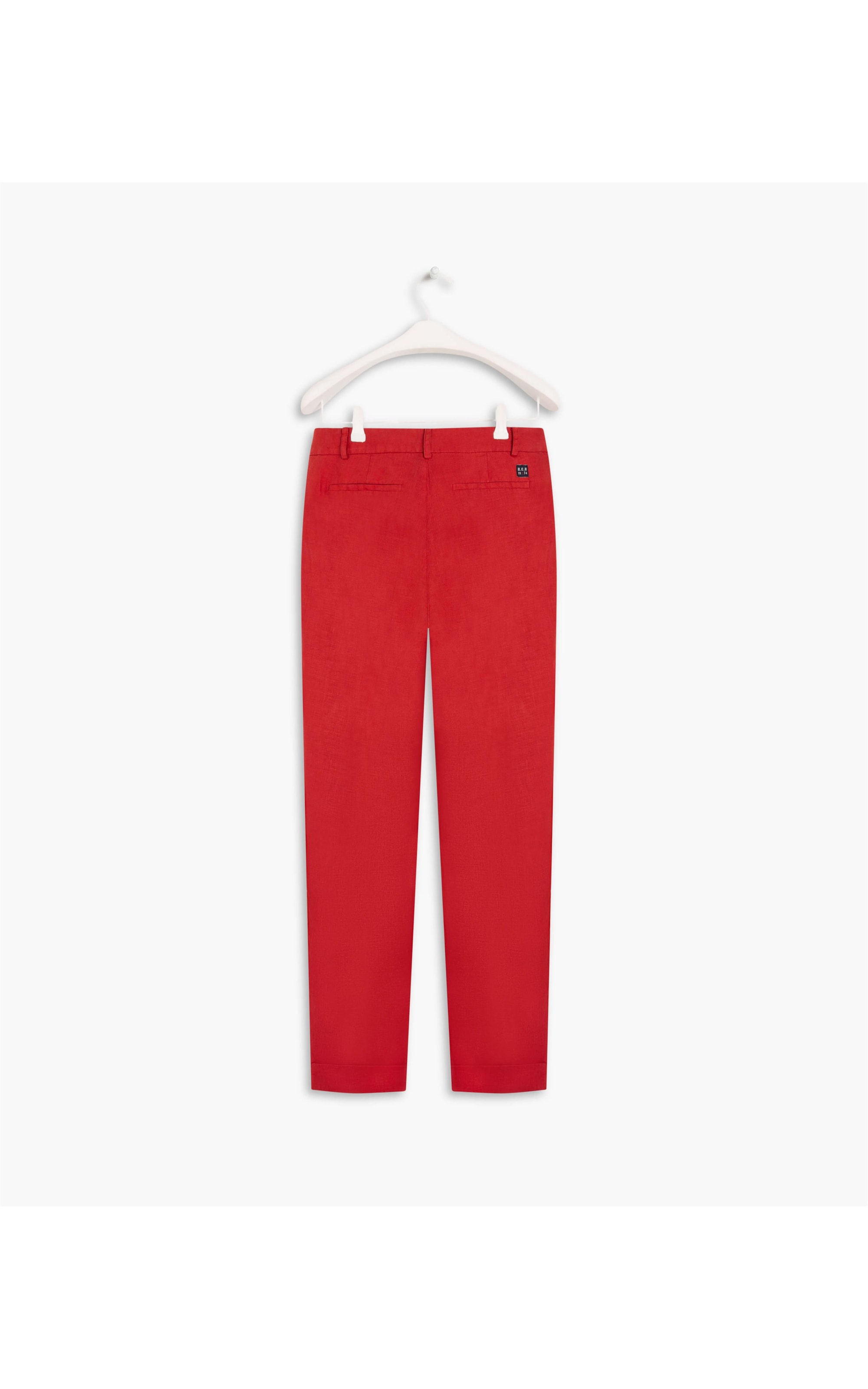Calça Linho  Marseille Sangria