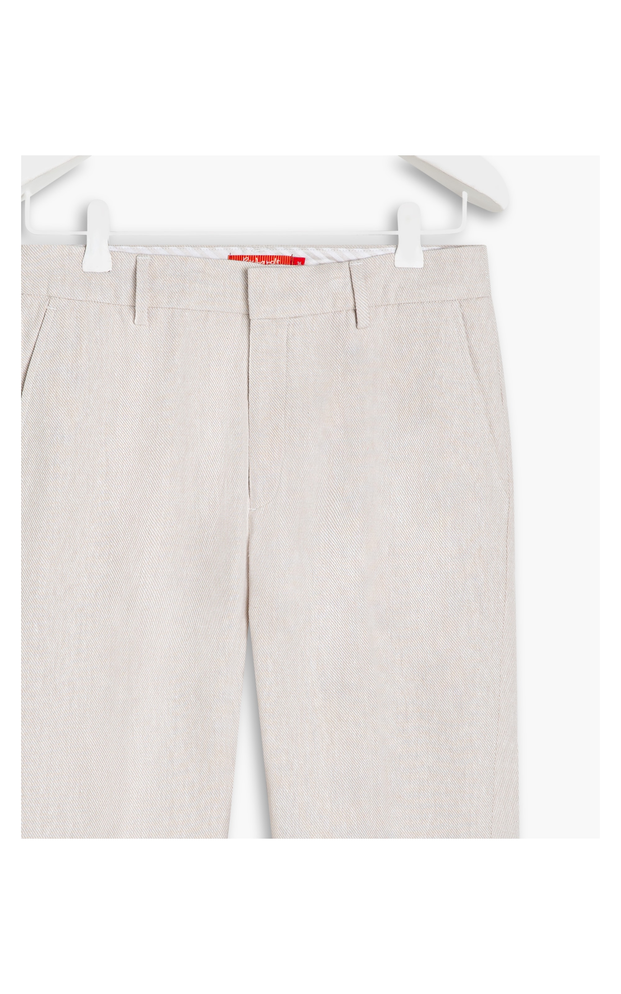 Calça Linho  Marseille  Sarjado Natural