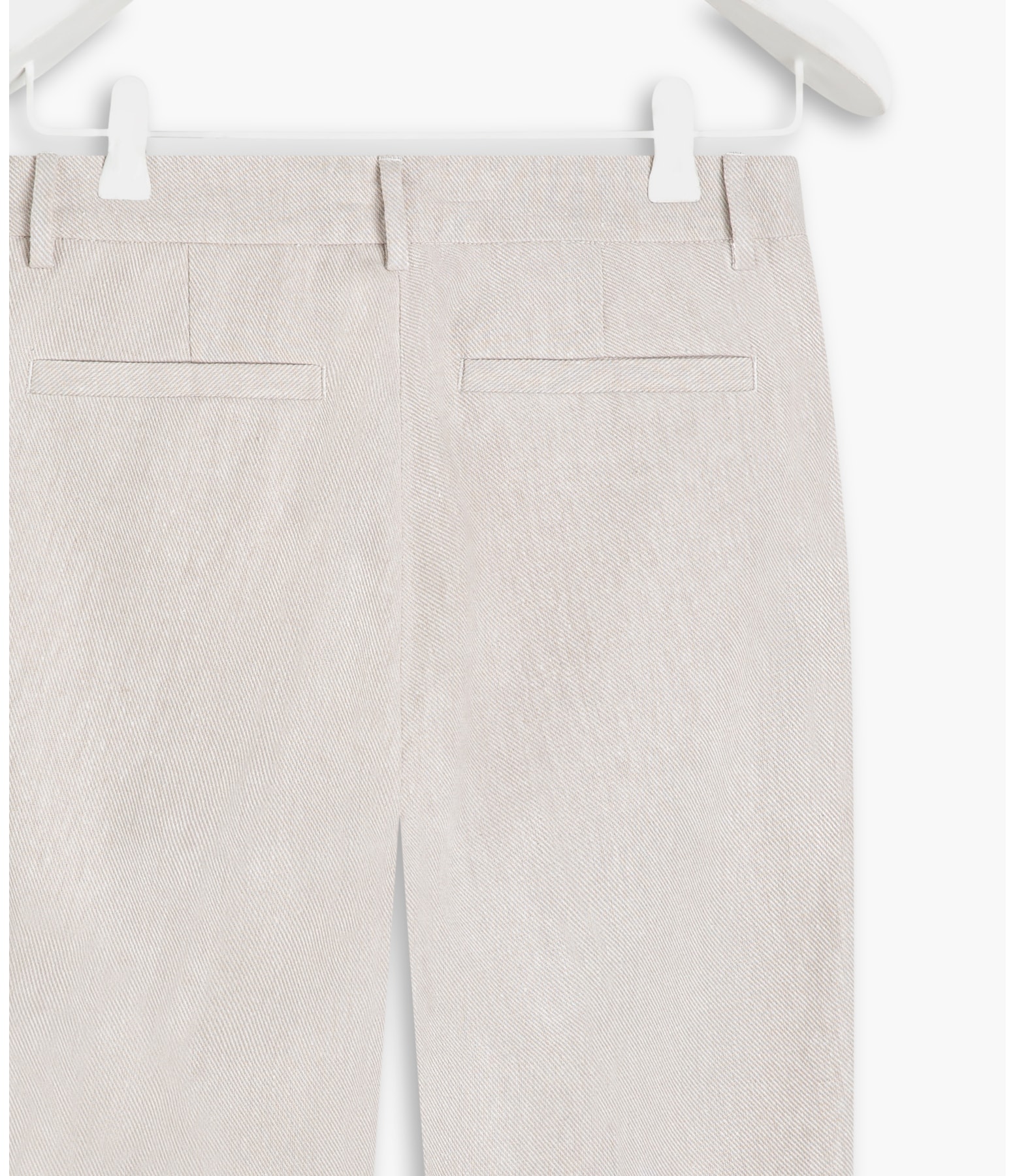 Calça Linho  Marseille  Sarjado Natural
