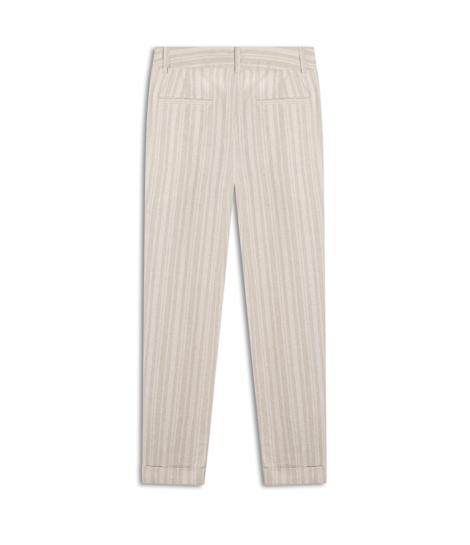 Calça Linho  Marseille Stripe Natural