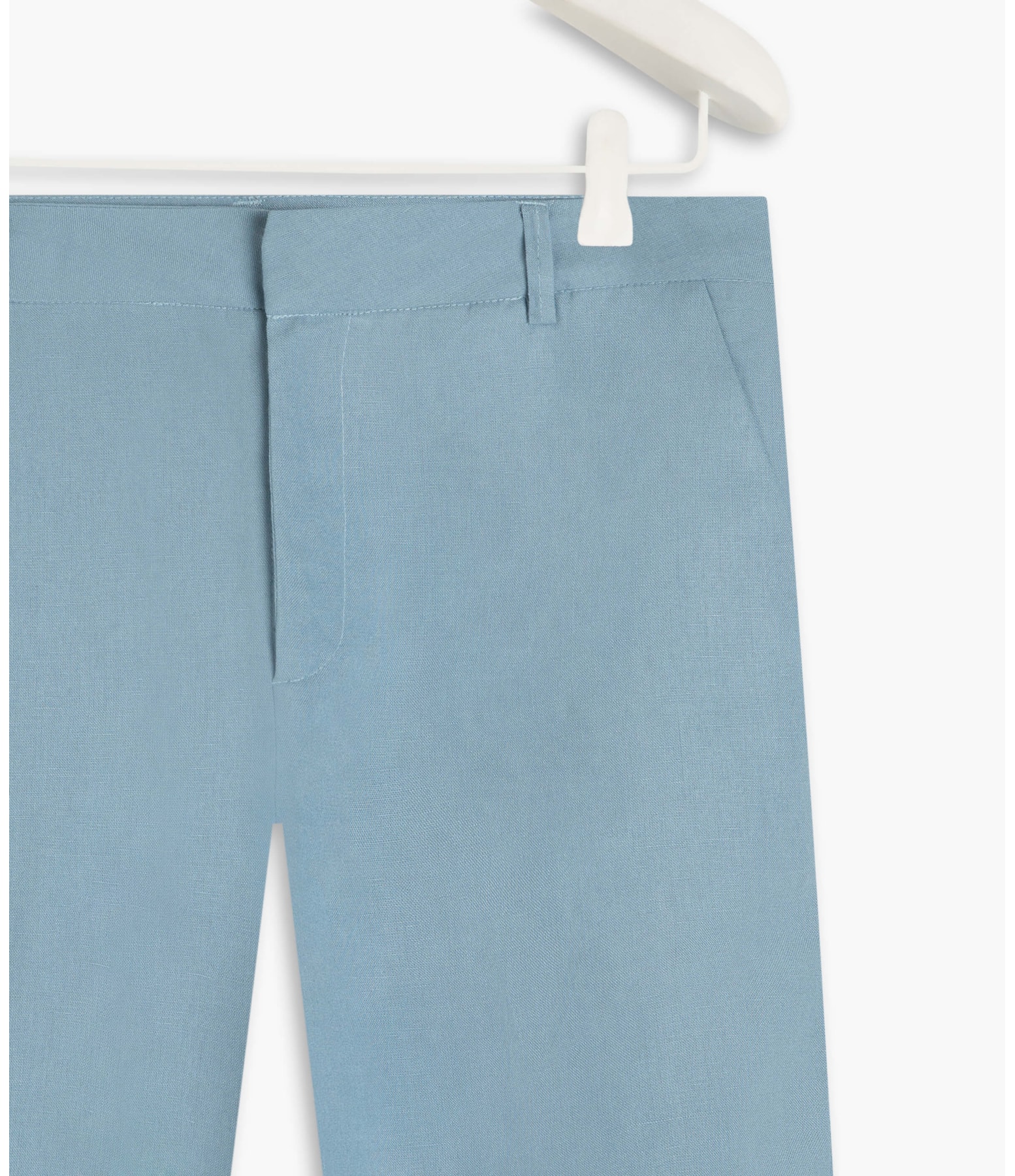 Calça Linho  Marseille Turquesa