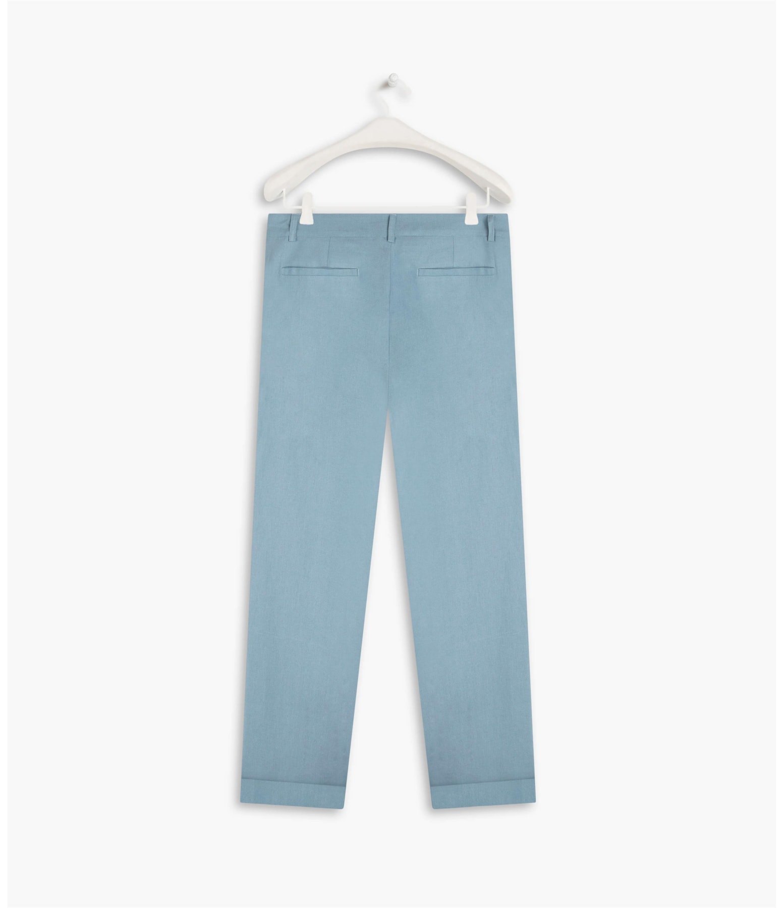 Calça Linho  Marseille Turquesa