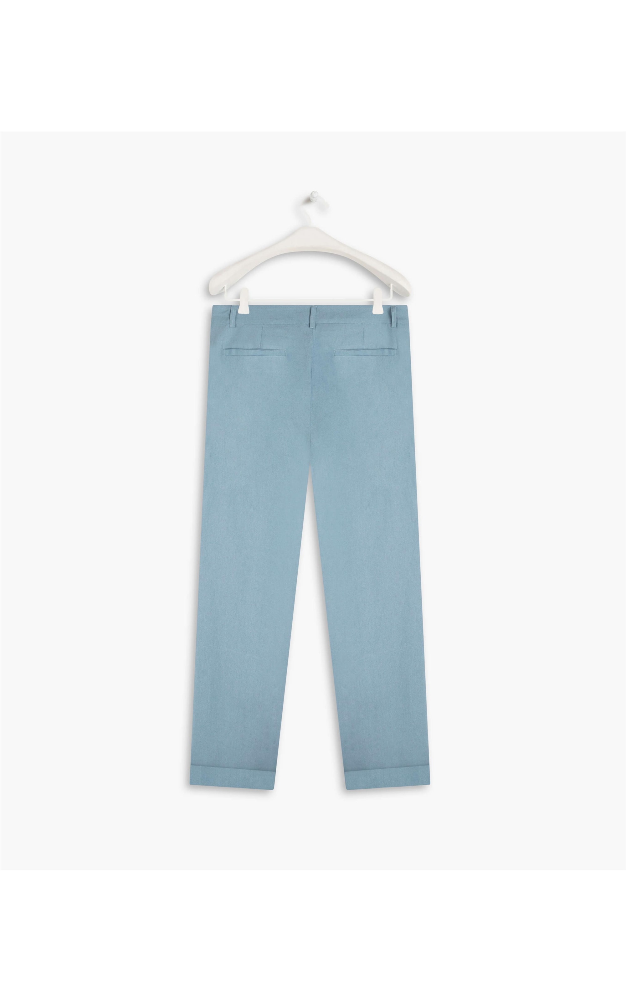 Calça Linho  Marseille Turquesa