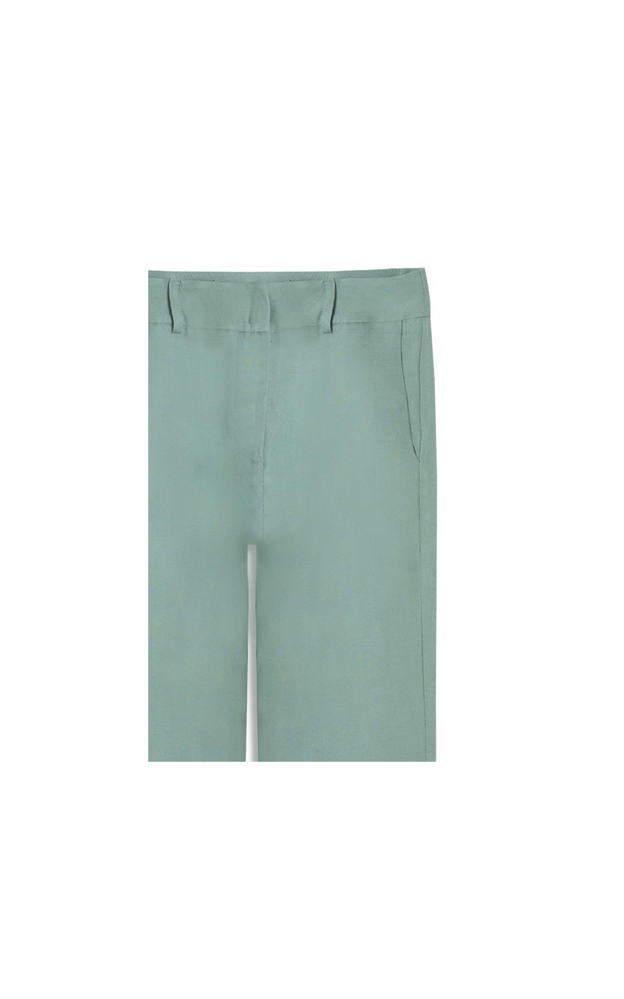 Calça Linho  Marseille Verde Claro
