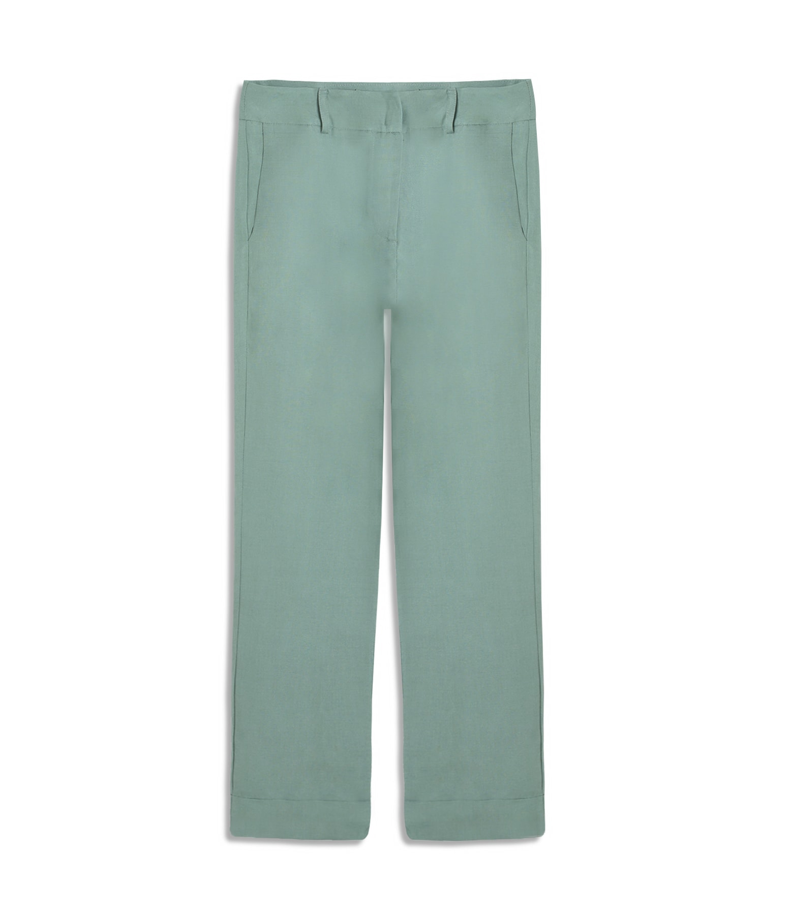 Calça Linho  Marseille Verde Claro