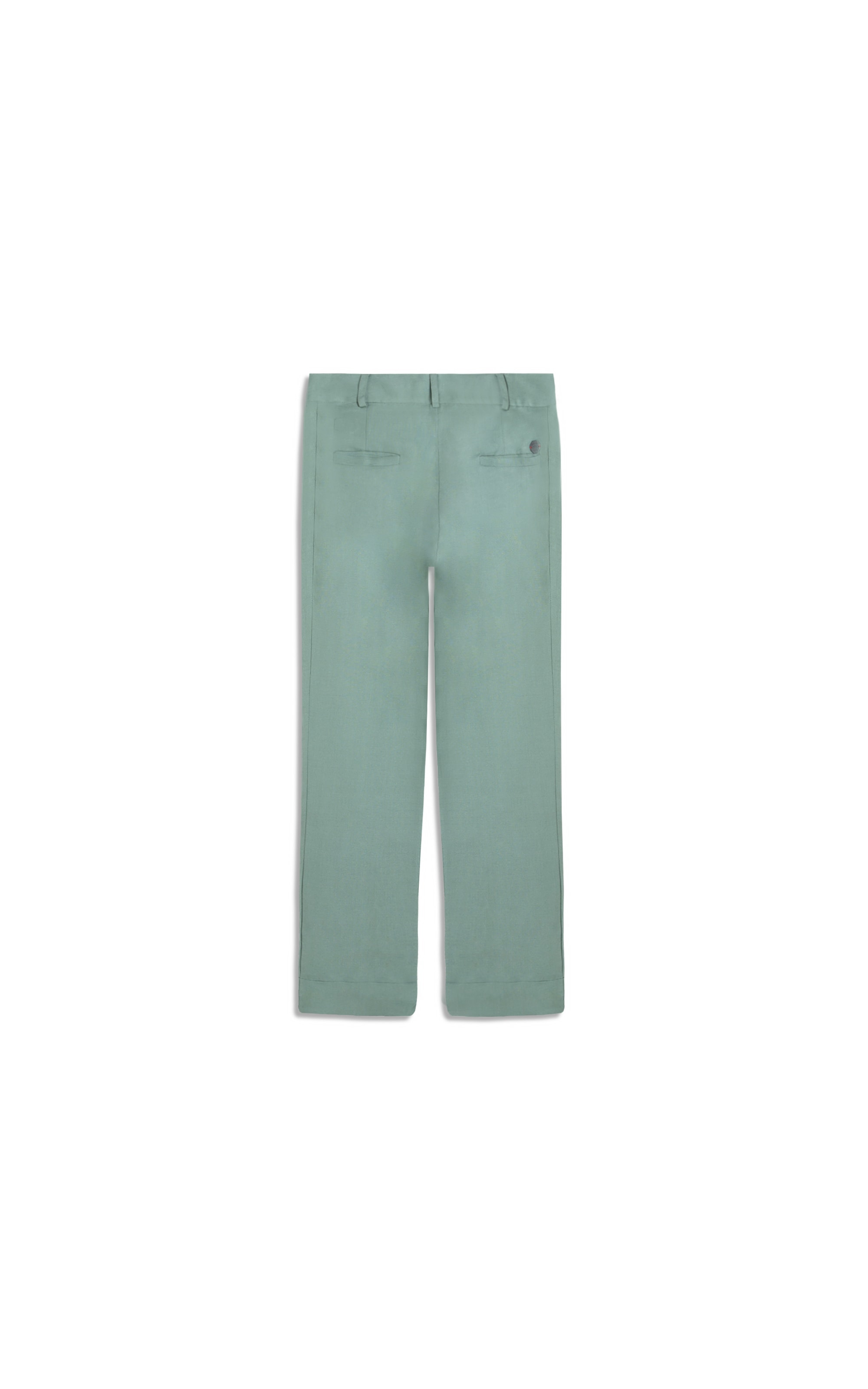Calça Linho  Marseille Verde Claro