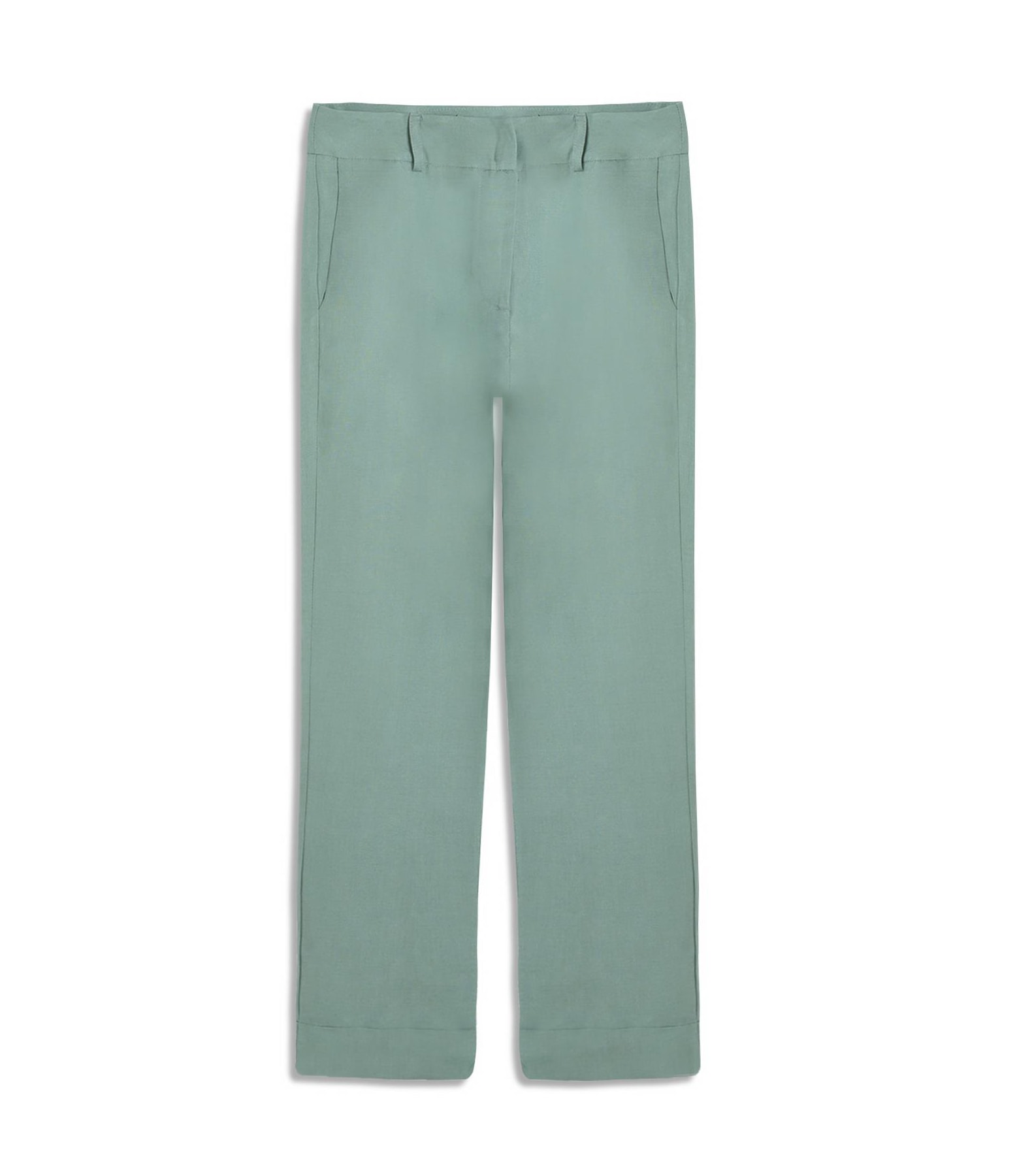 Calça Linho  Marseille Verde Claro