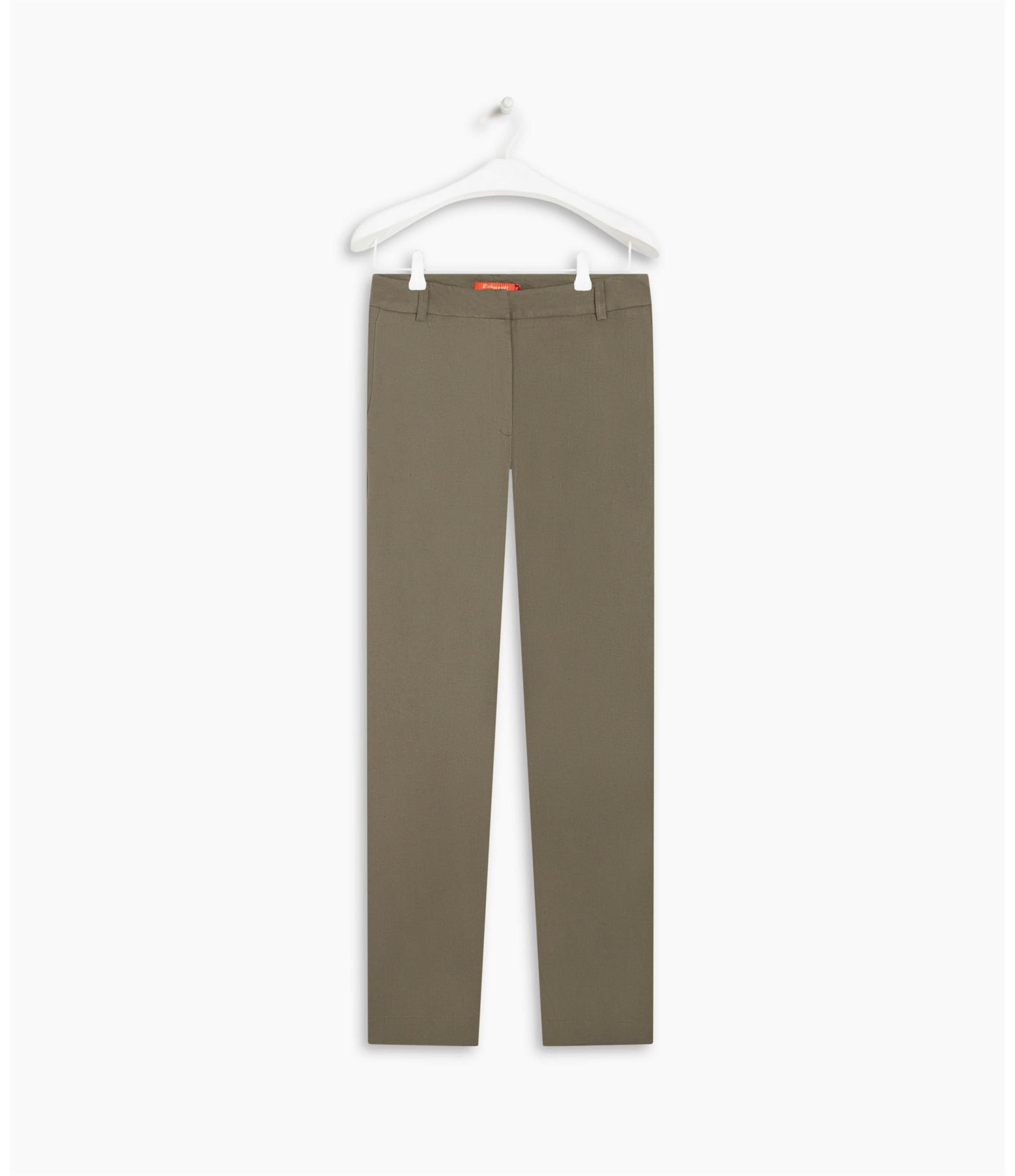 Calça Linho  Marseille Verde Militar