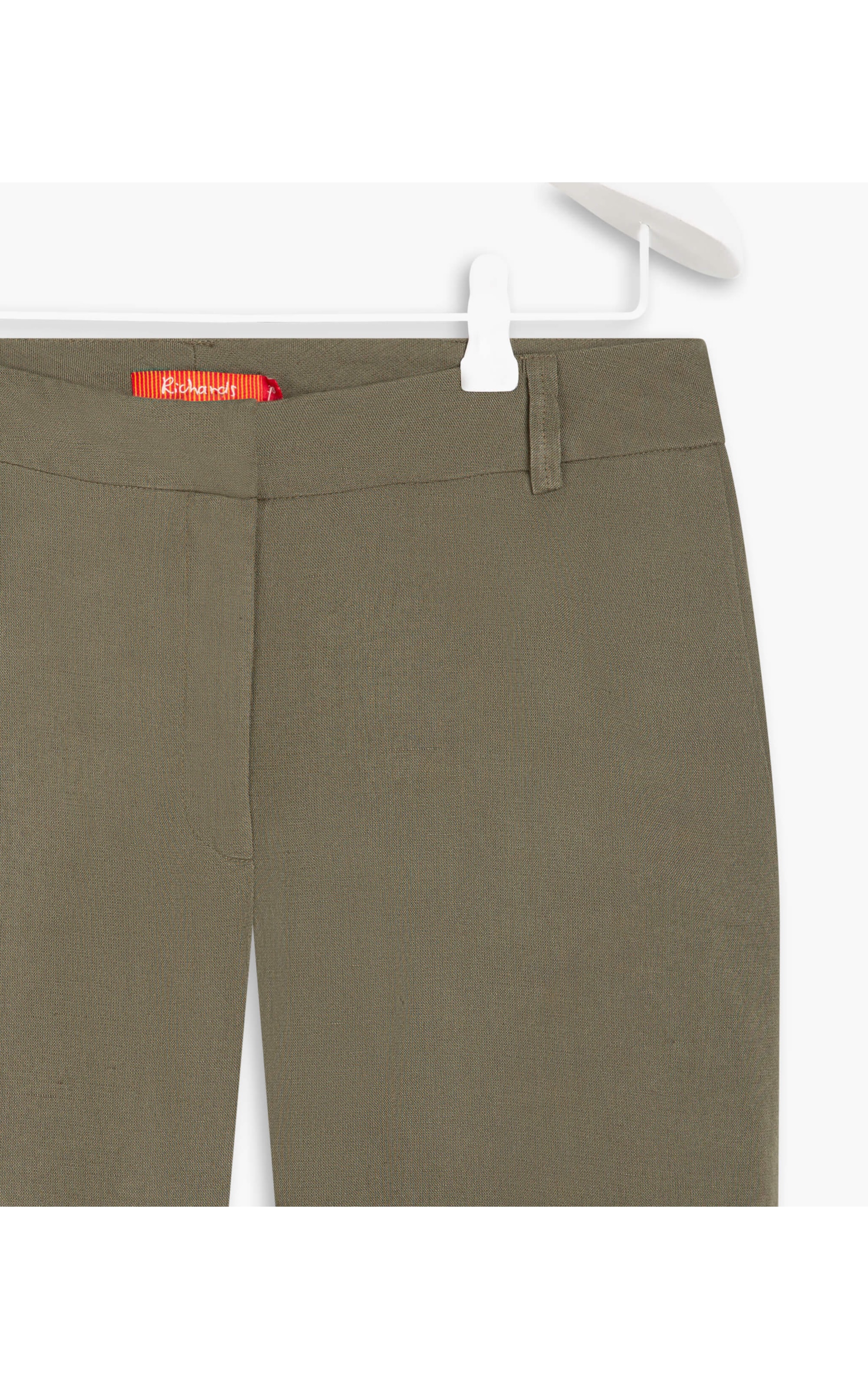 Calça Linho  Marseille Verde Militar