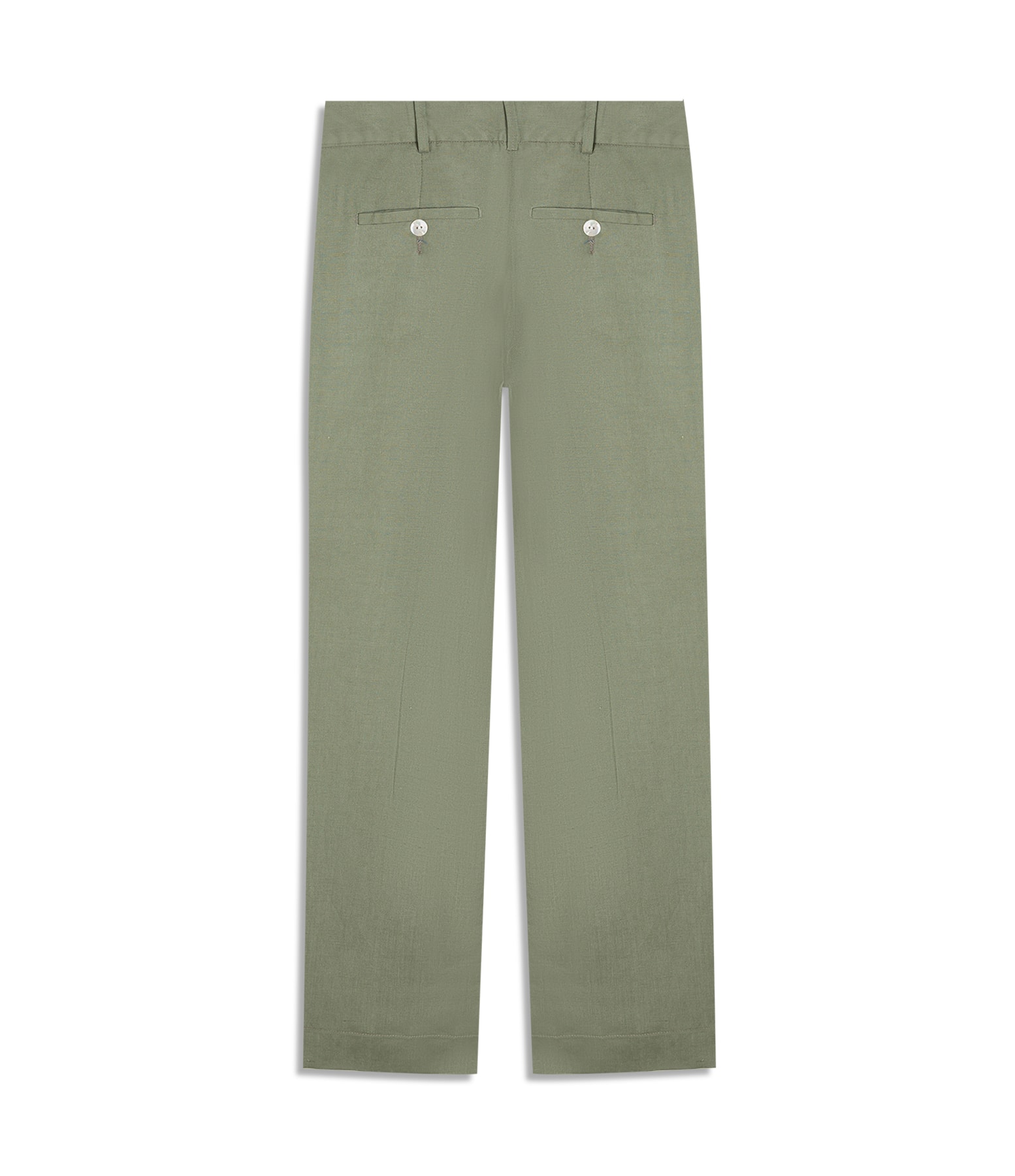 Calça Linho  Morgan Verde Militar
