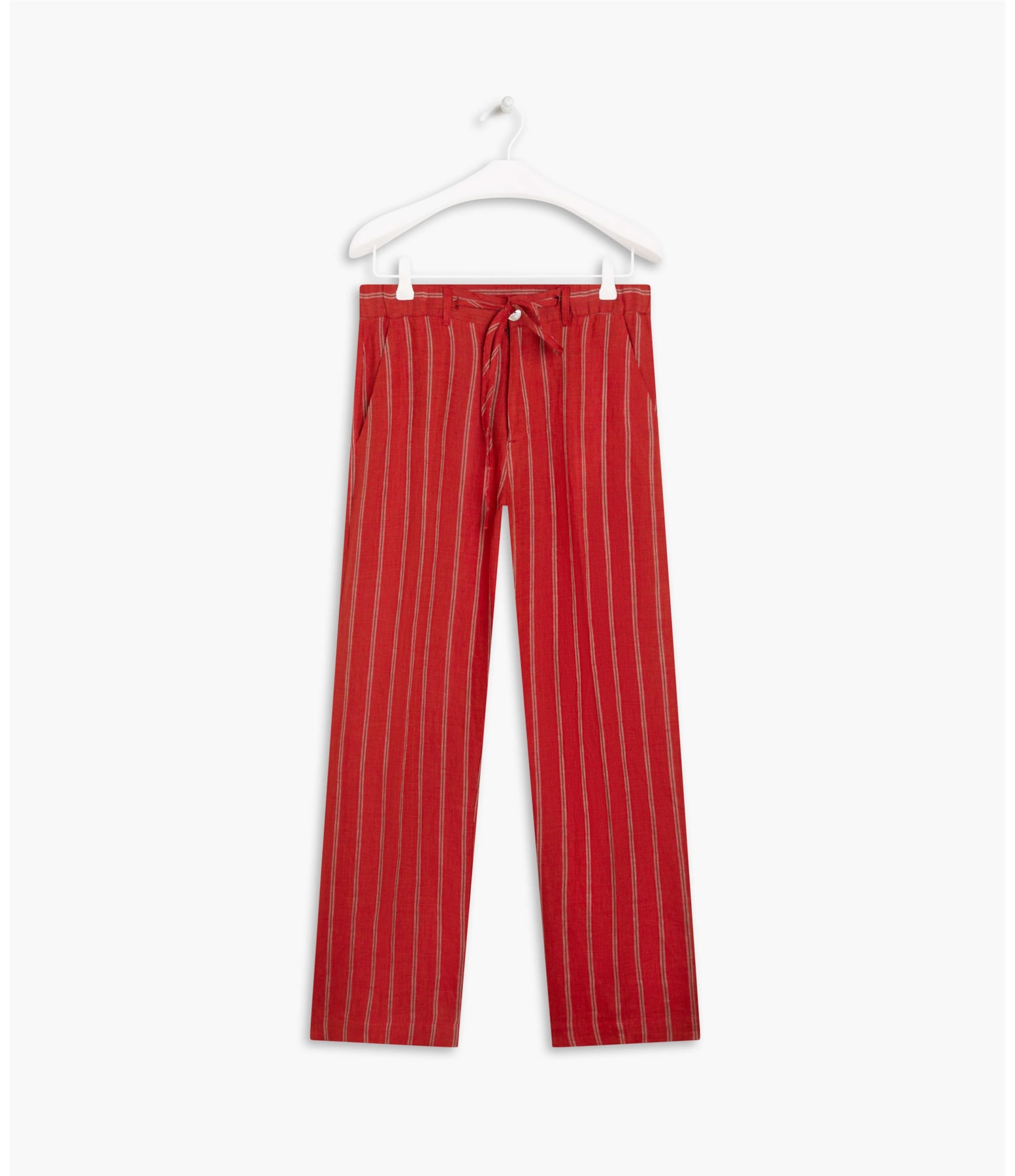 Calça Linho  Navy Vinho