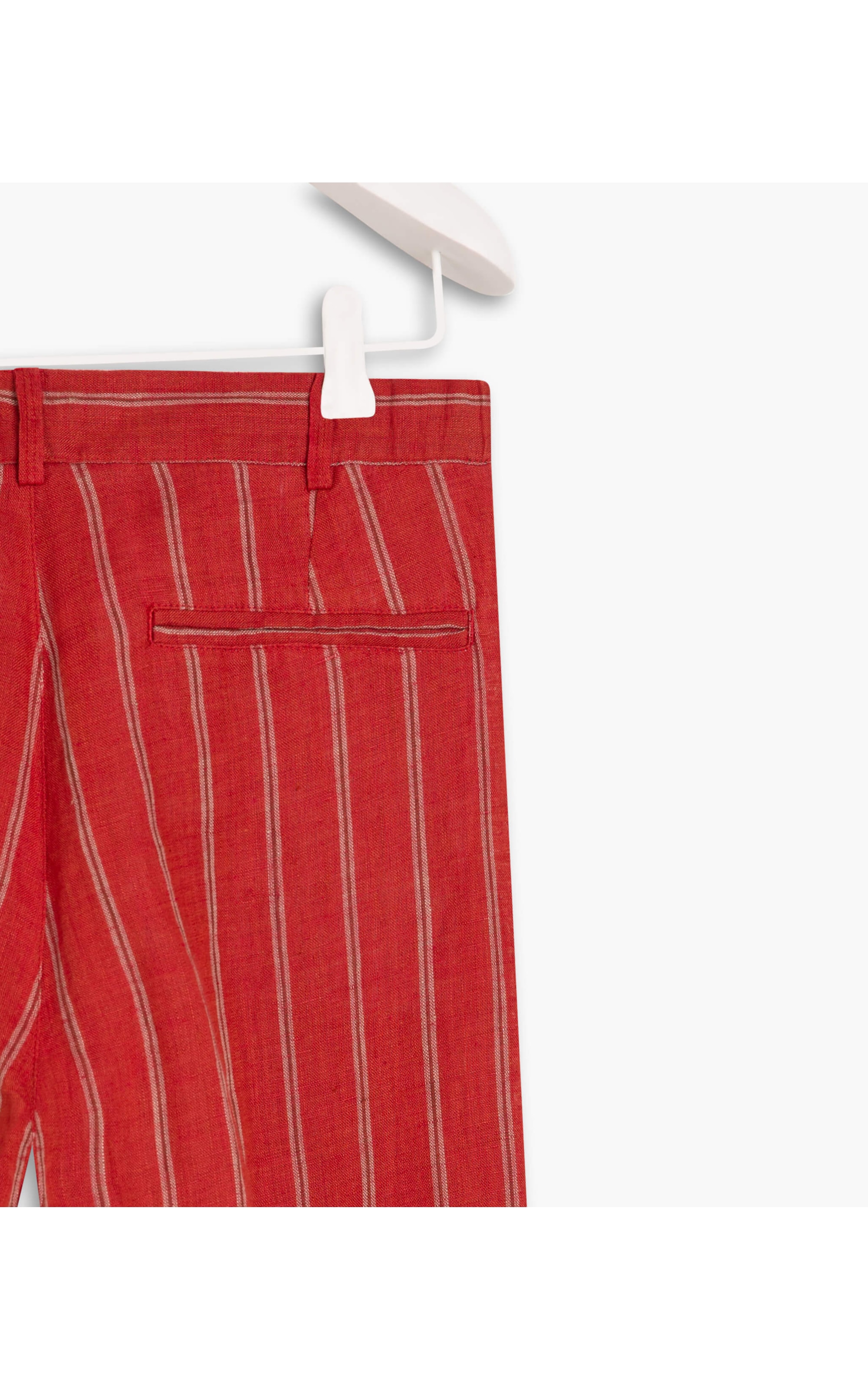 Calça Linho  Navy Vinho