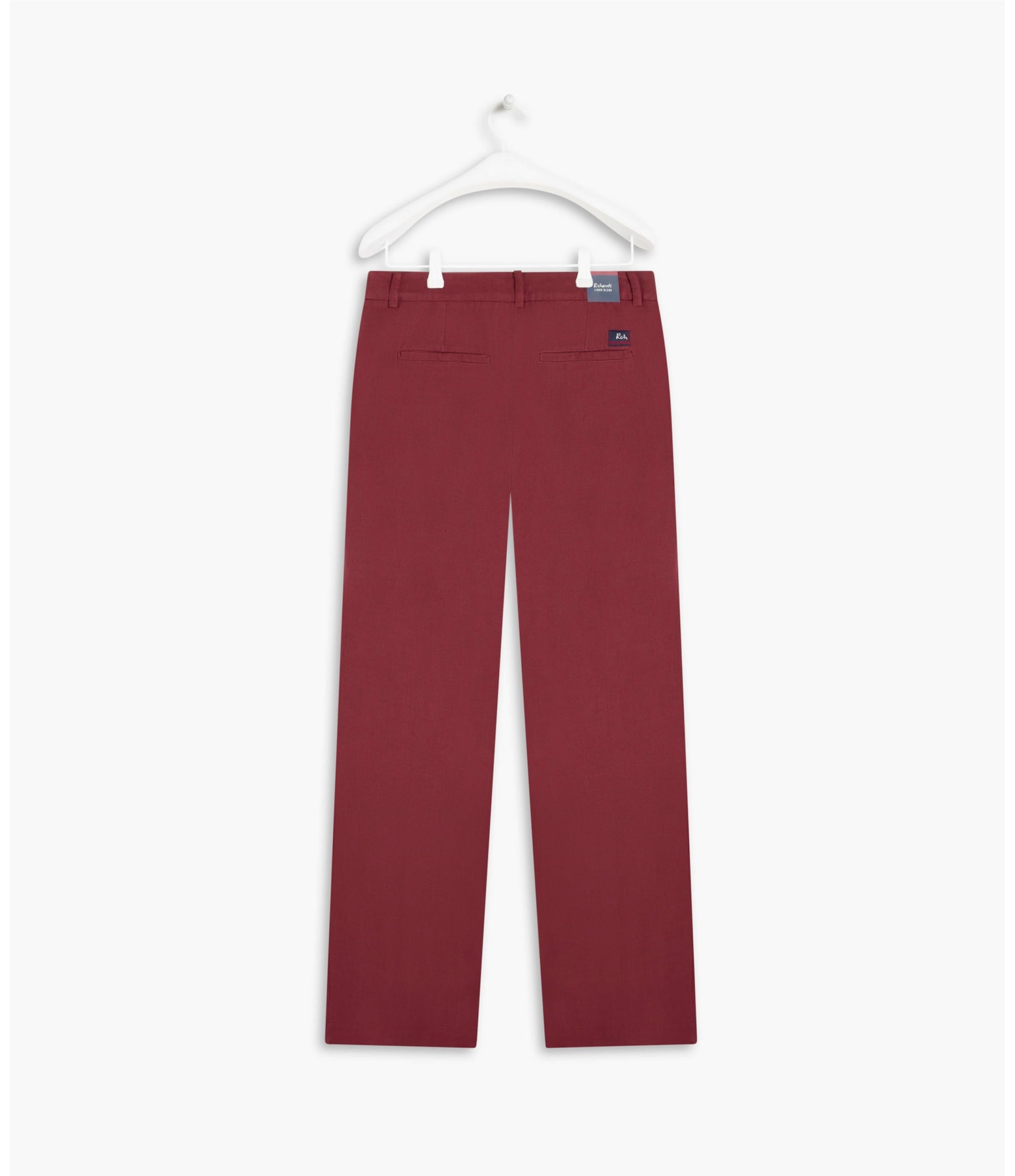 Calça Linho  New Barik Bordeaux