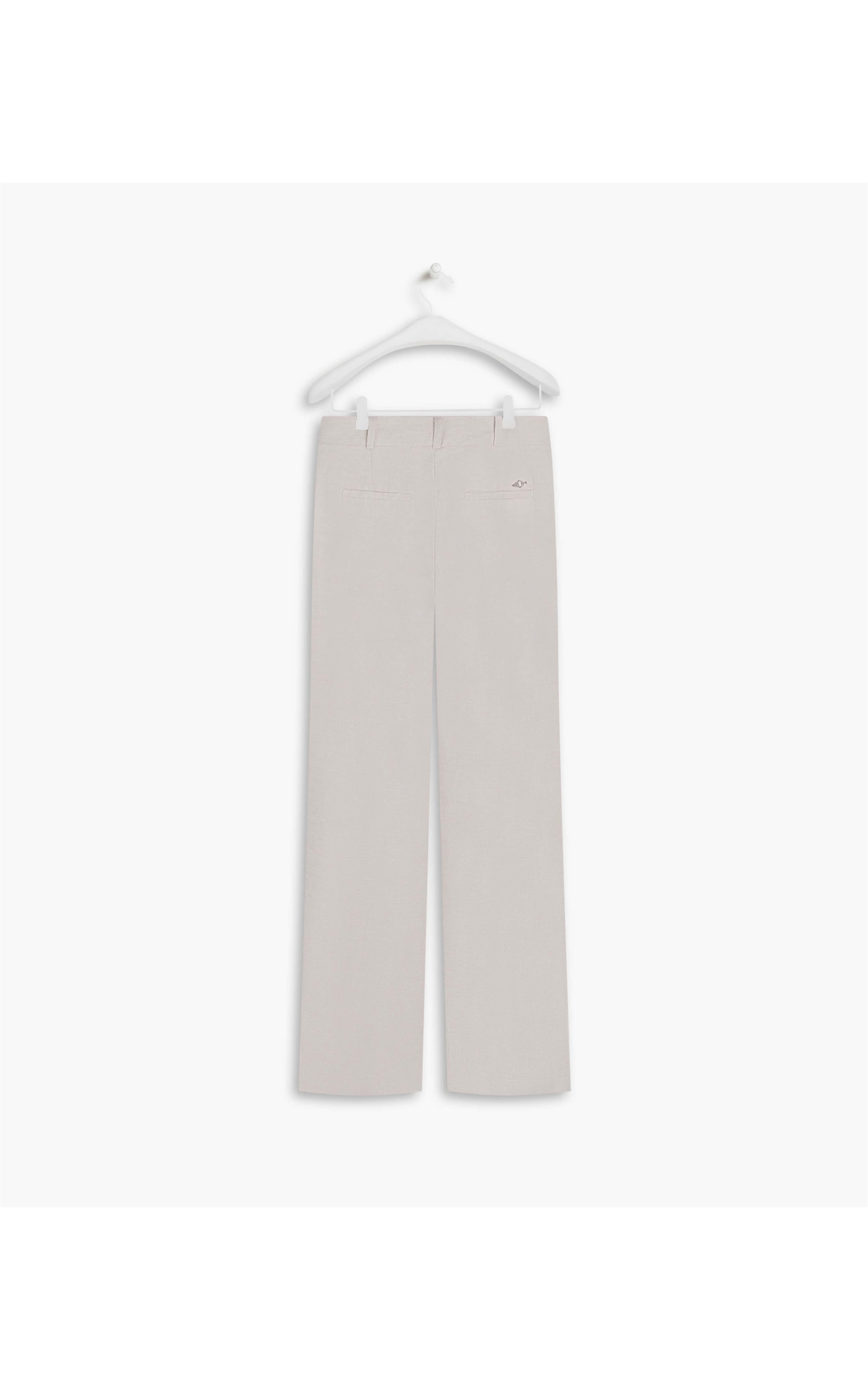 Calça Linho   New Barik Natural