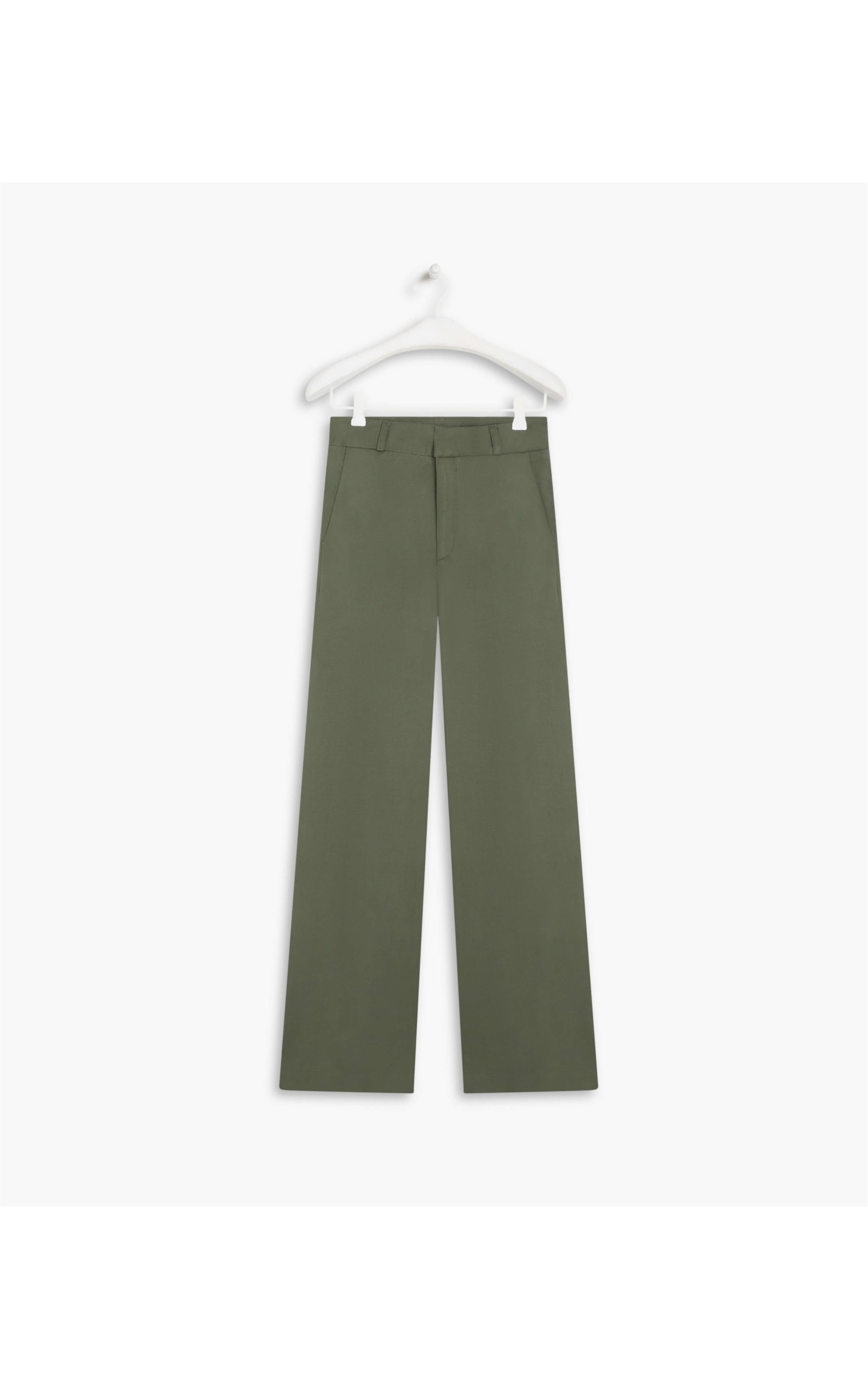 Calça Linho   New Barik Verde Militar