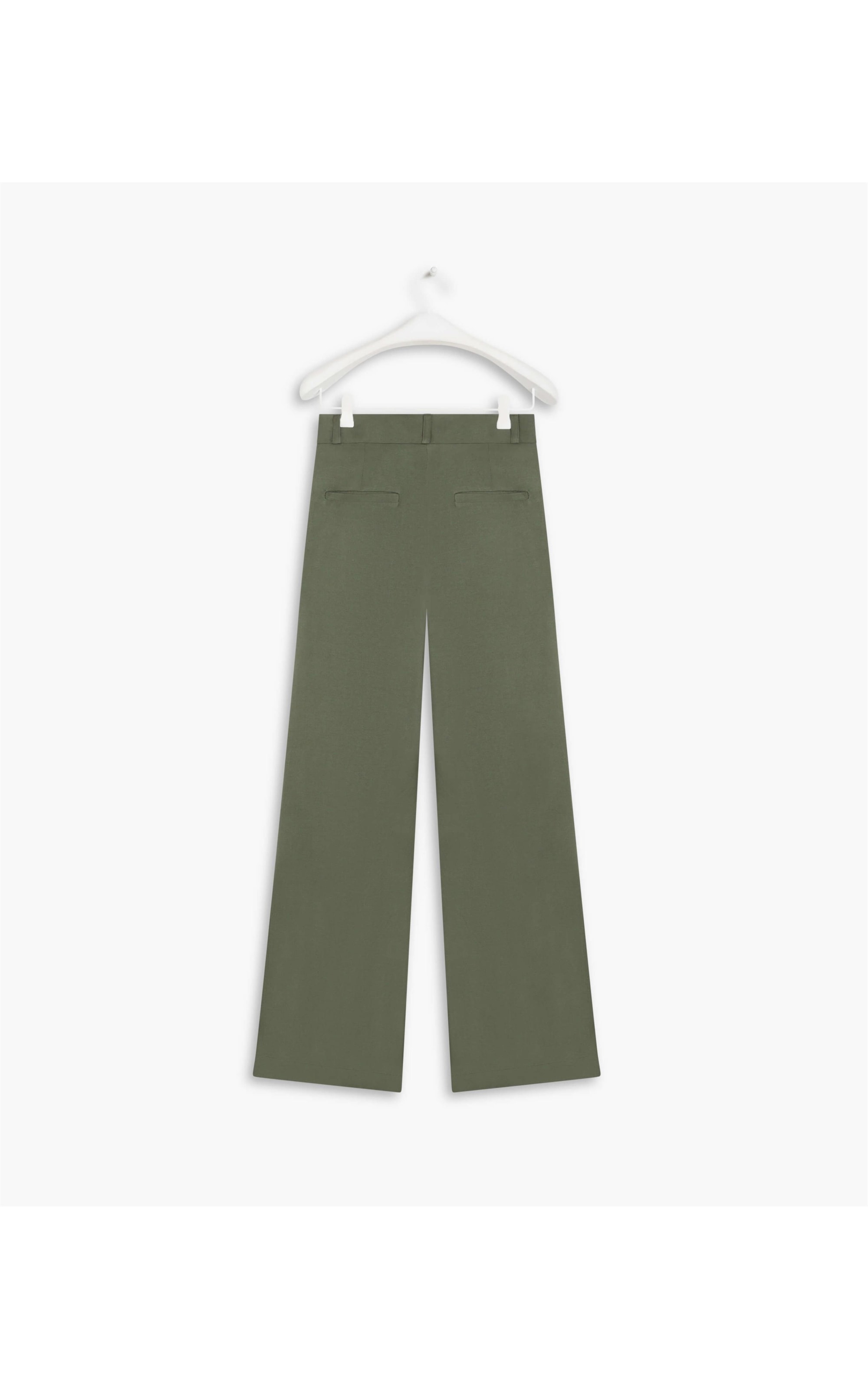 Calça Linho   New Barik Verde Militar