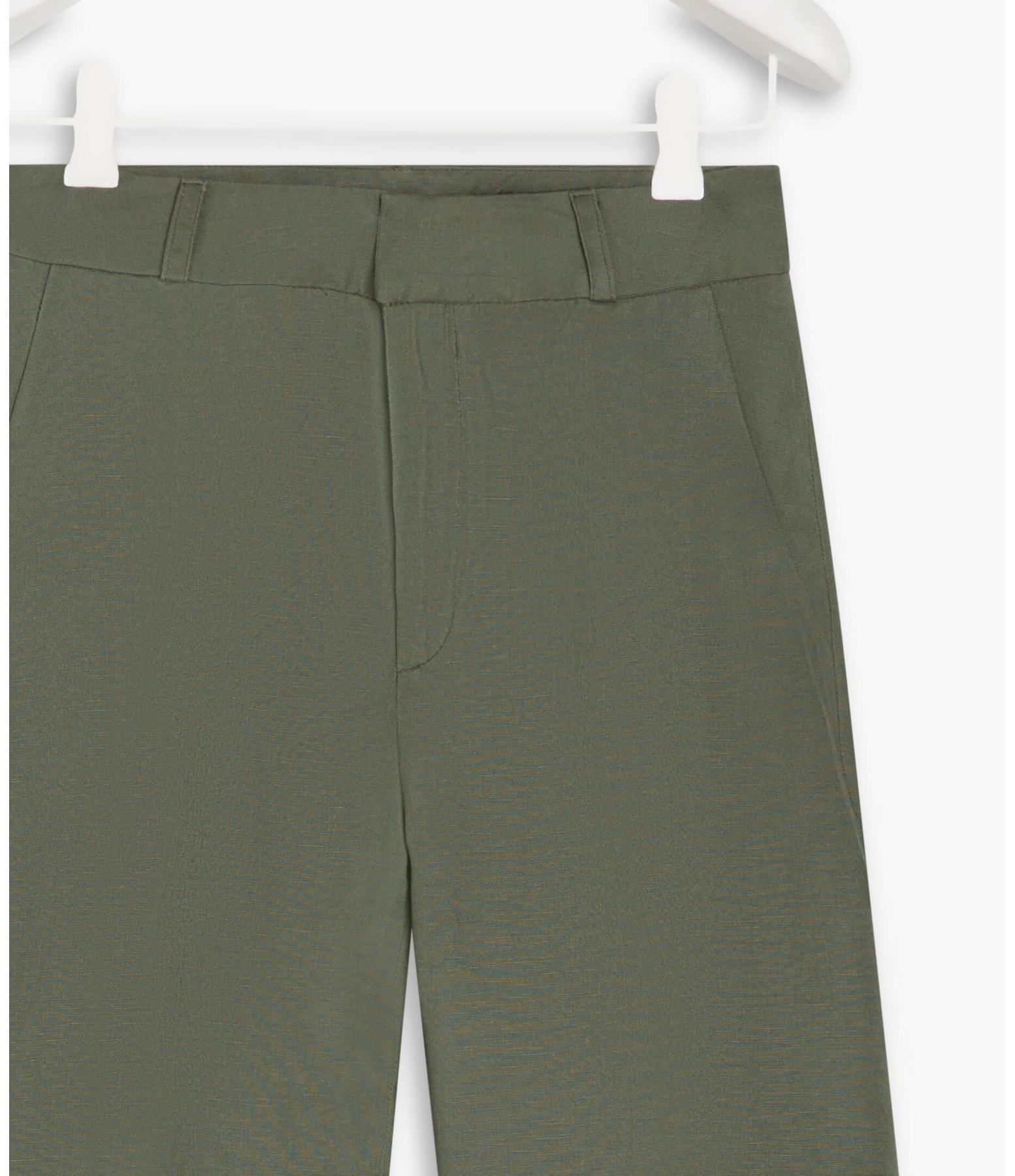 Calça Linho   New Barik Verde Militar
