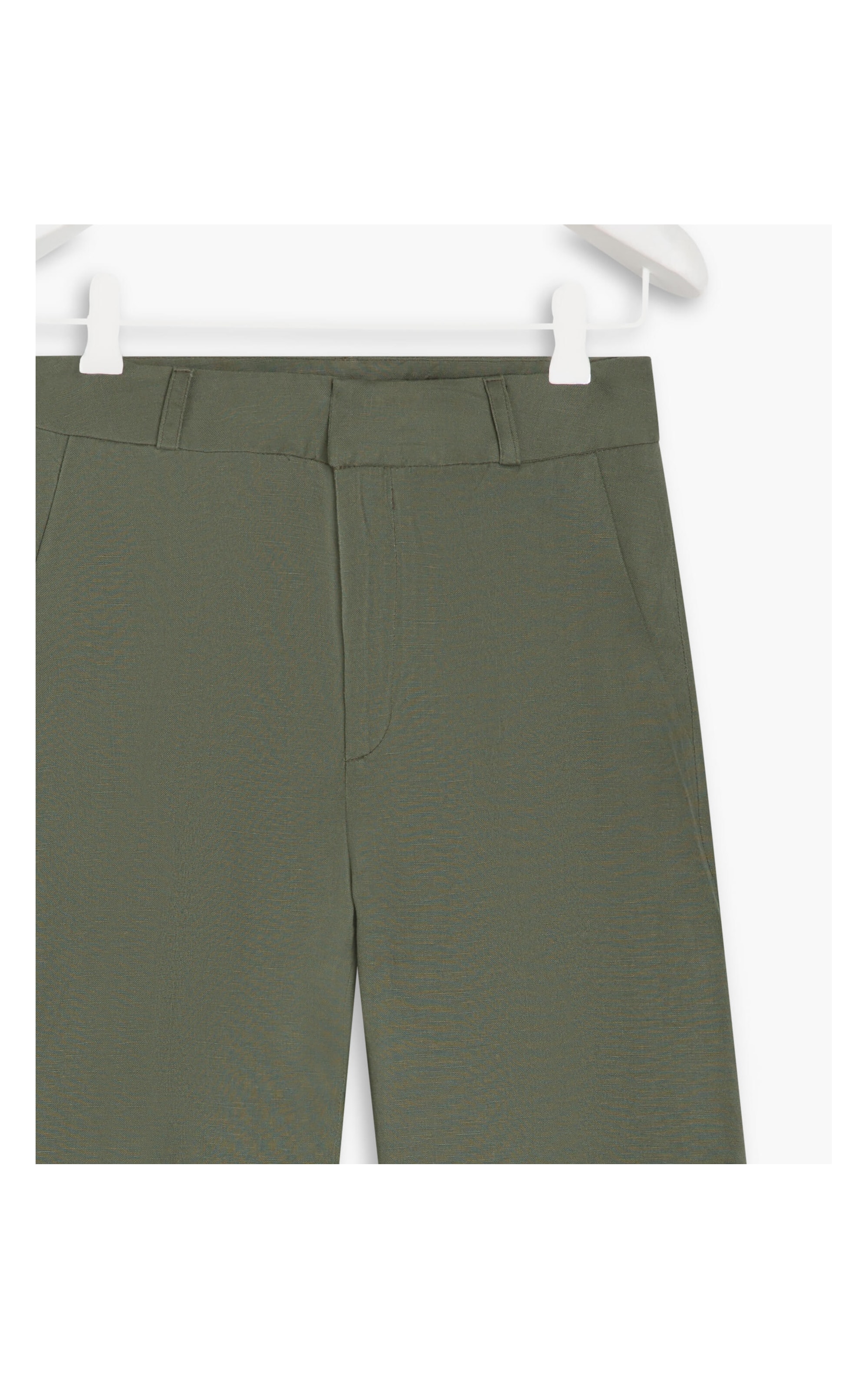 Calça Linho   New Barik Verde Militar