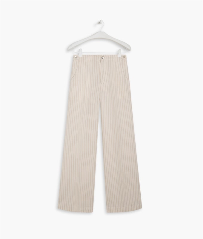 Calça Linho  New Fafa Areia