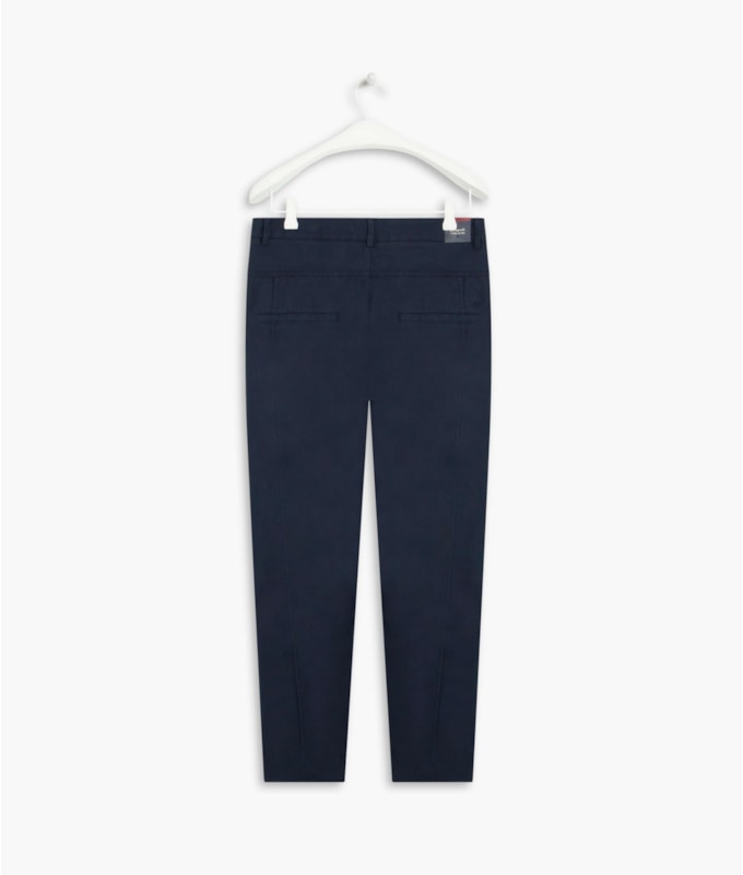 Calça Linho  Niala Purple Blue