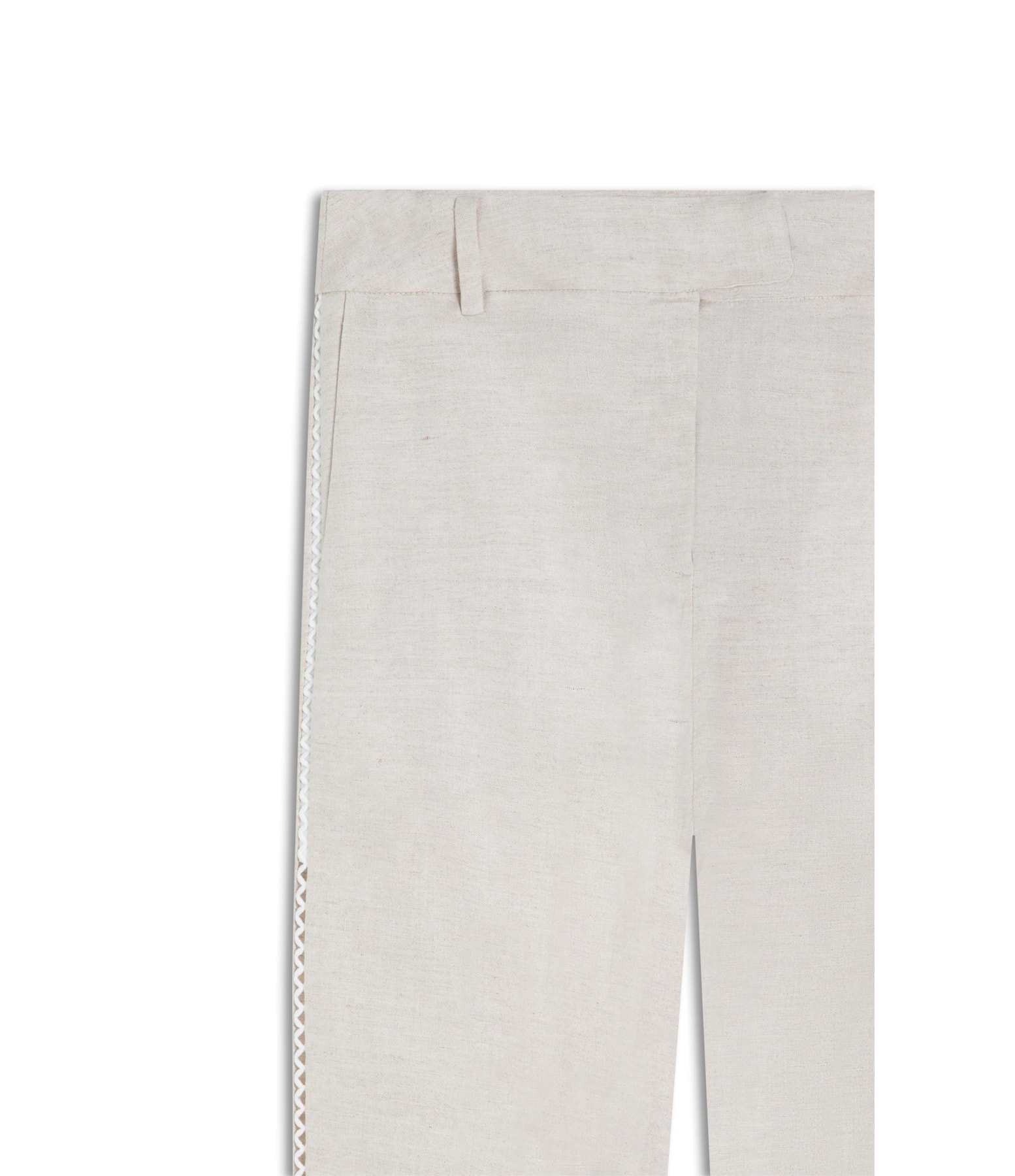 Calça Linho  Nicka Natural
