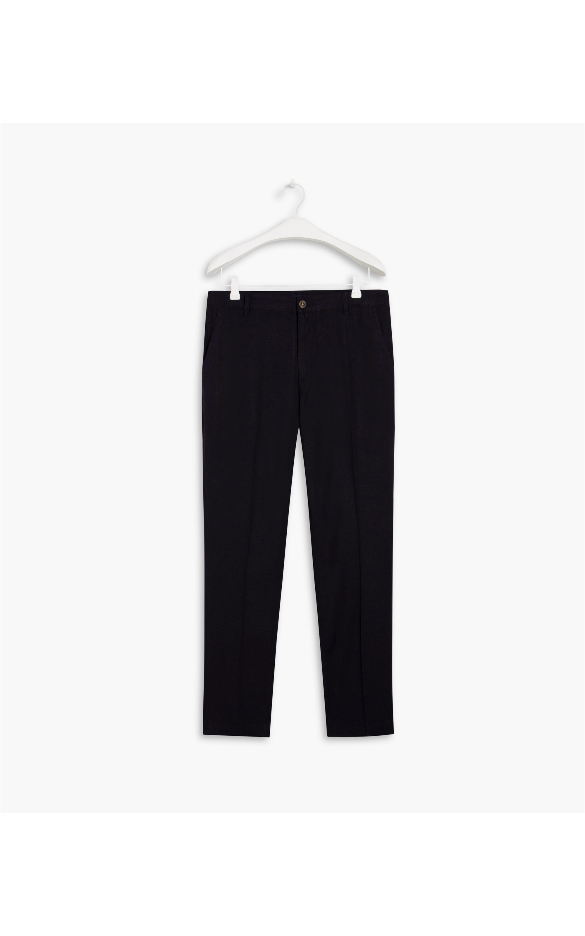Calça Linho  San Francisco Azul Marinho
