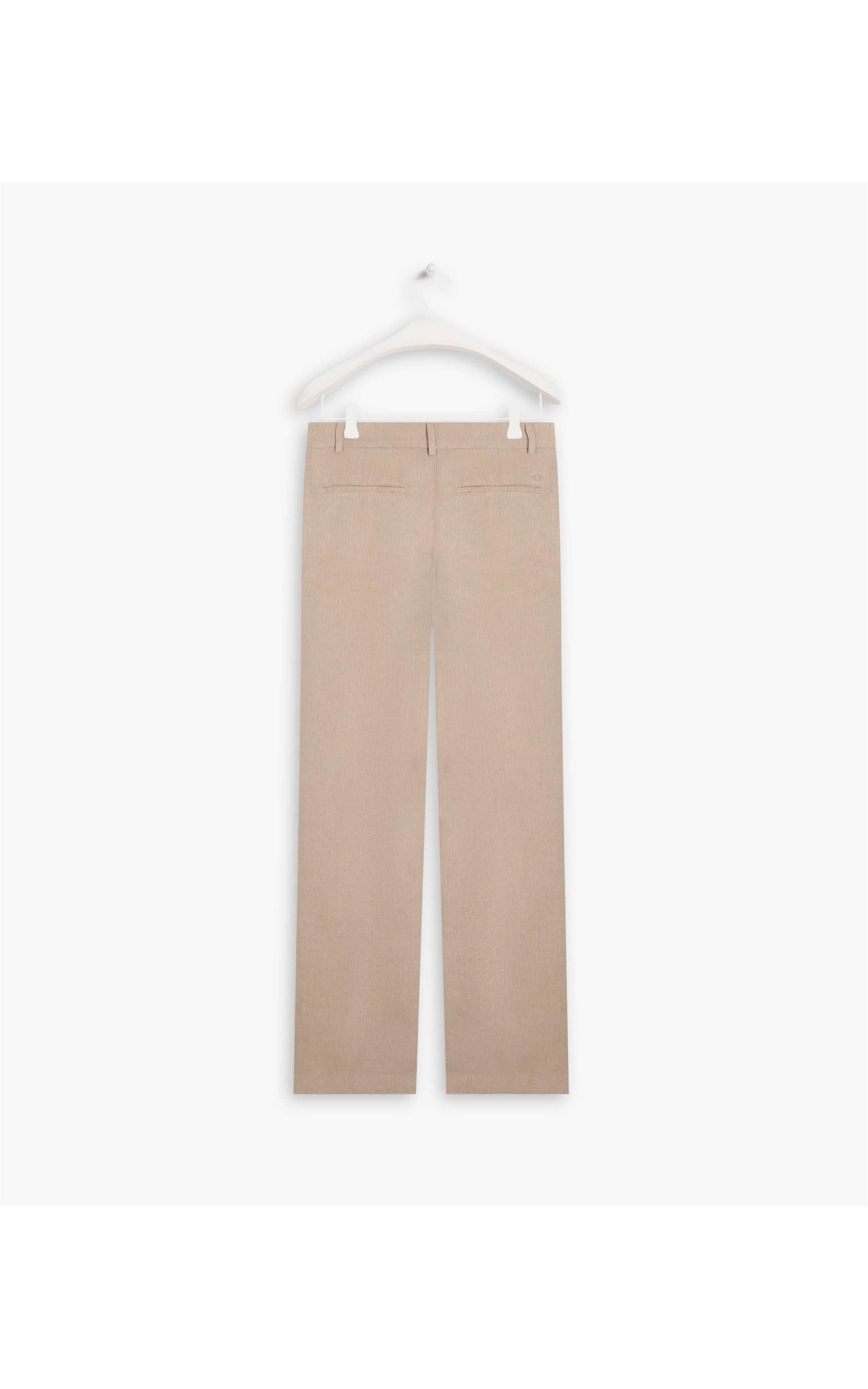 Calça Linho  Sena Stripe Natural