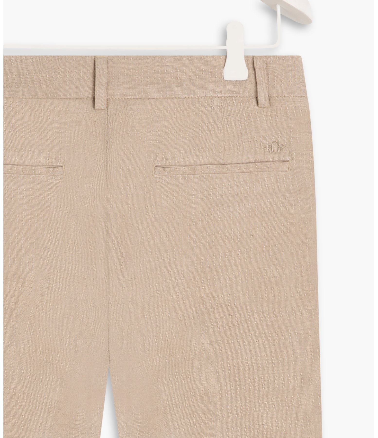 Calça Linho  Sena Stripe Natural