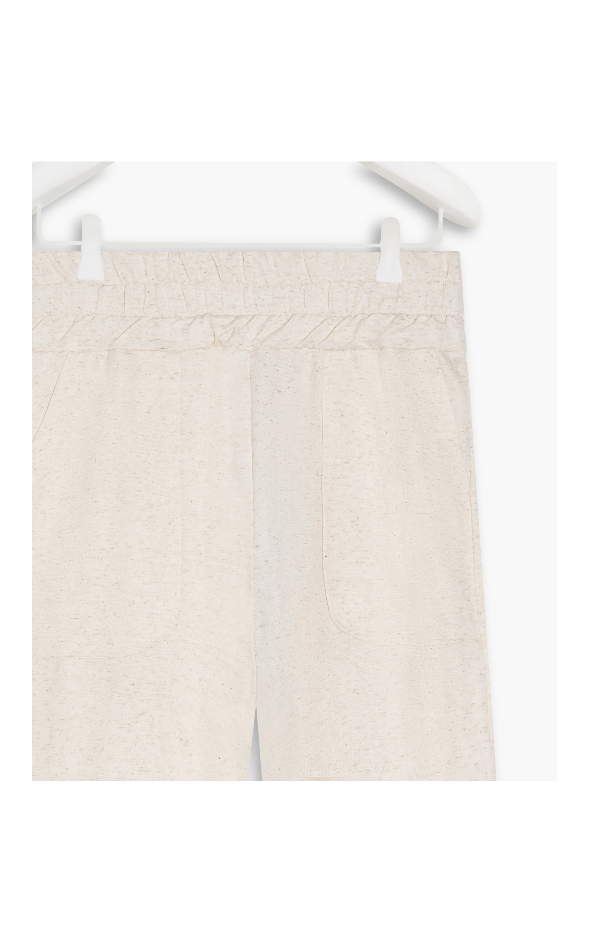 Calça Linho  Sibila  Liso Natural