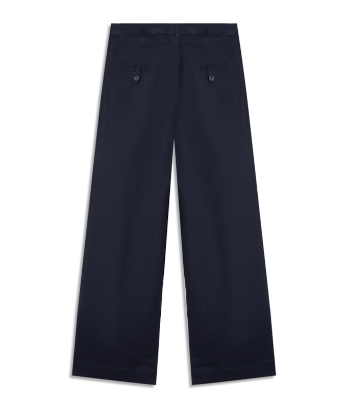 Calça Linho  Tarsila Dark Navy